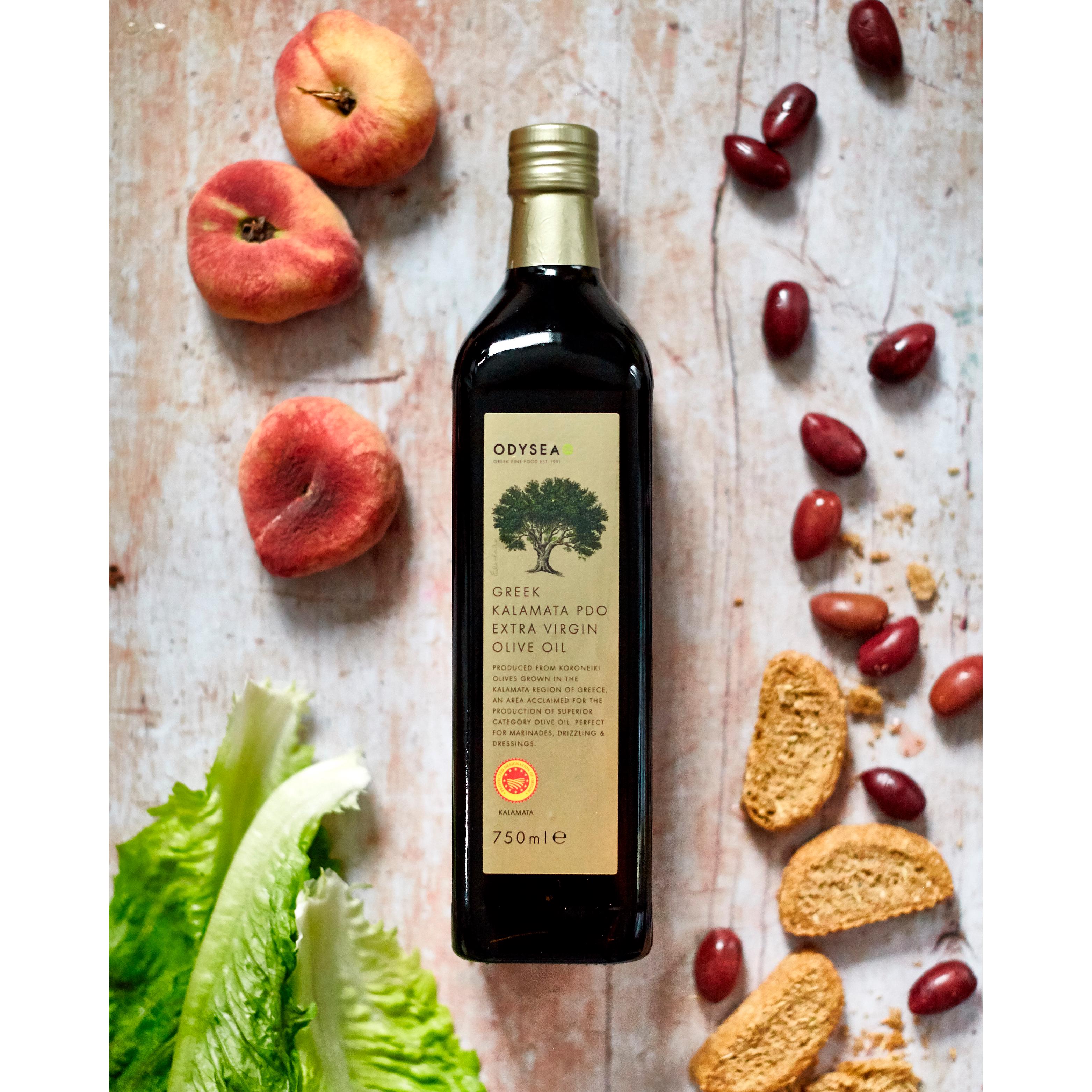 Odysea Greek Kalamata PDO Extra Virgin Olive Oil 750ml thumbnail 3