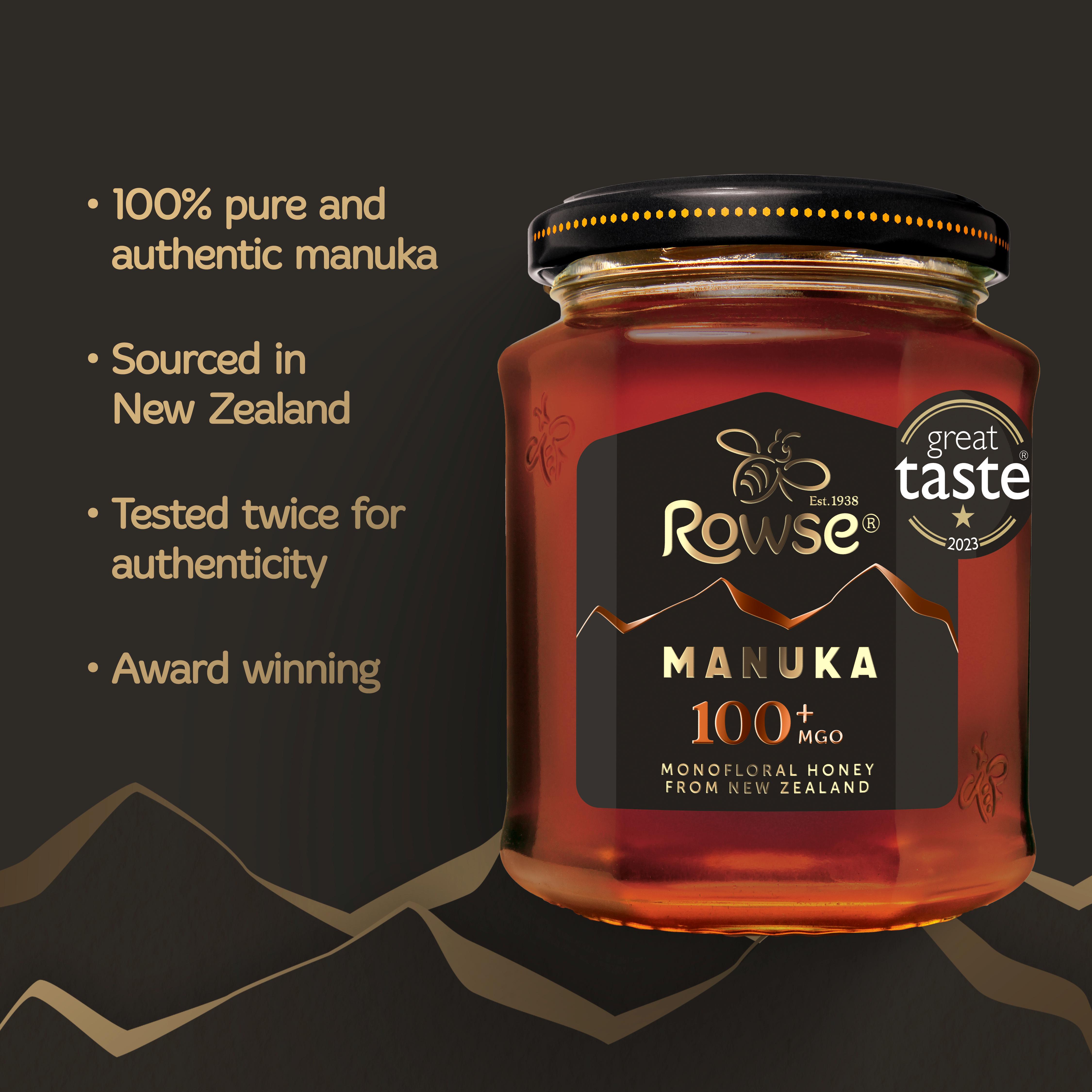 Rowse Manuka 100+ MGO 225g thumbnail 2