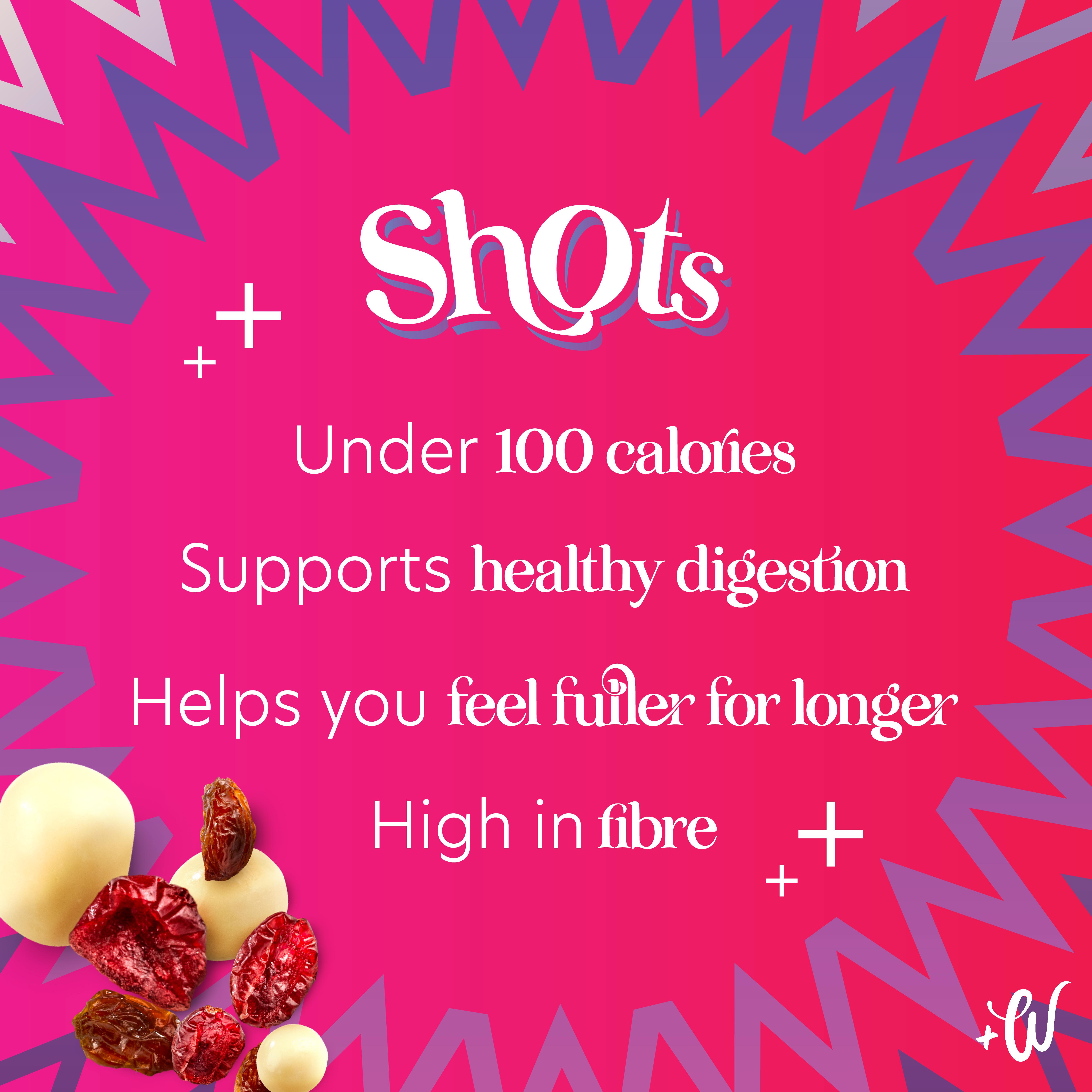 Whitworths Shots 4 Snack Pack Fruity Biscuit 4x25g thumbnail 2