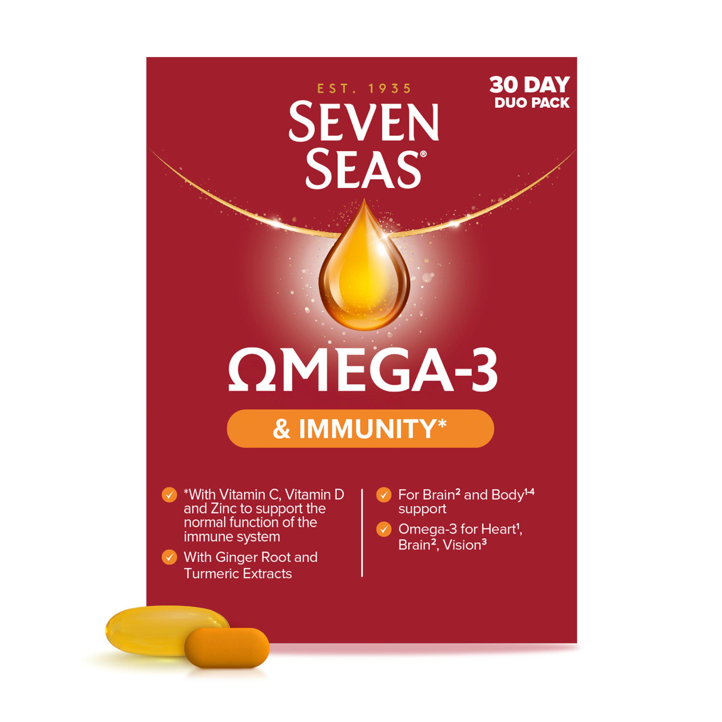 Seven Seas Omega 3 plus Immunity