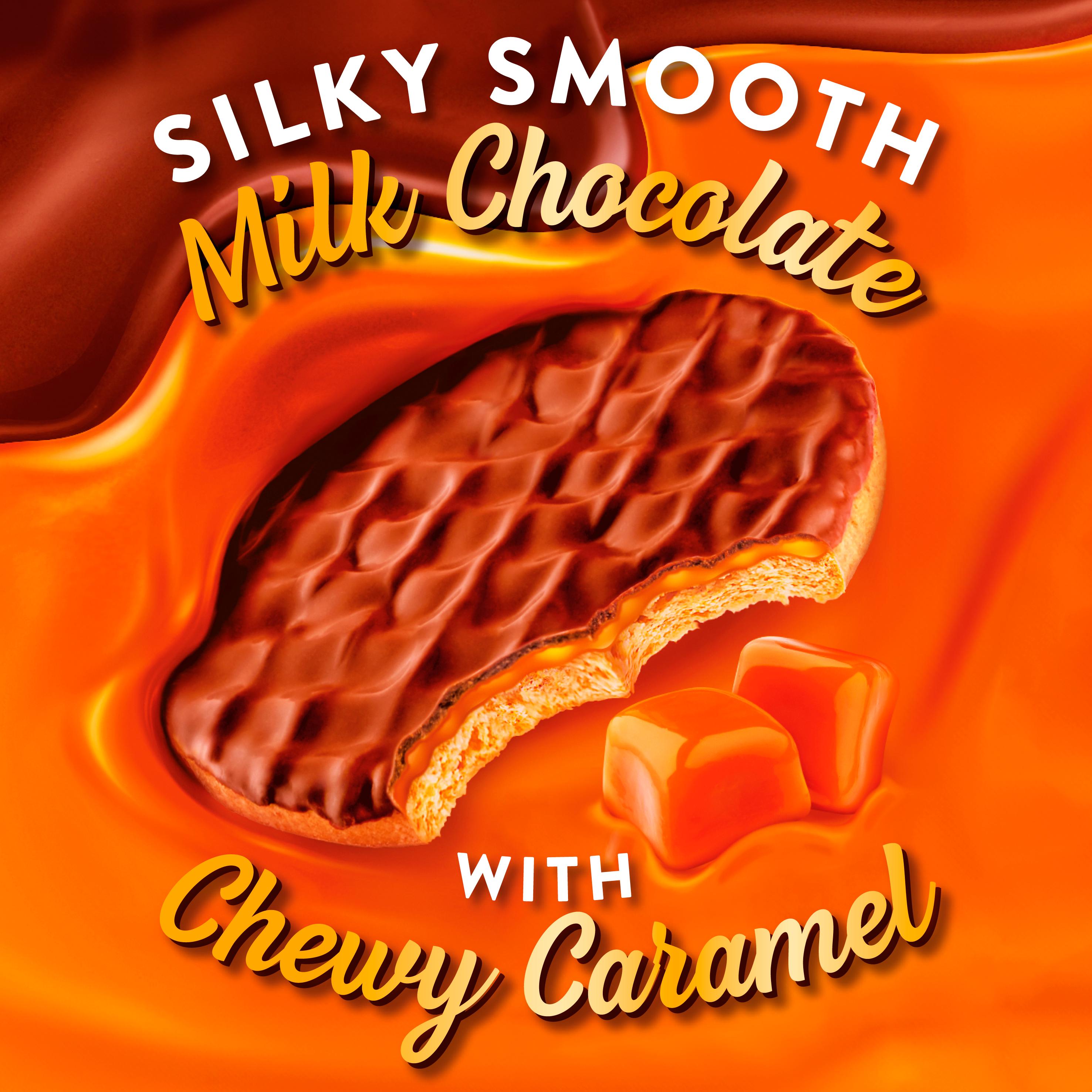 McVitie's Milk Chocolate Digestive Biscuits the Caramel One 250g thumbnail 2