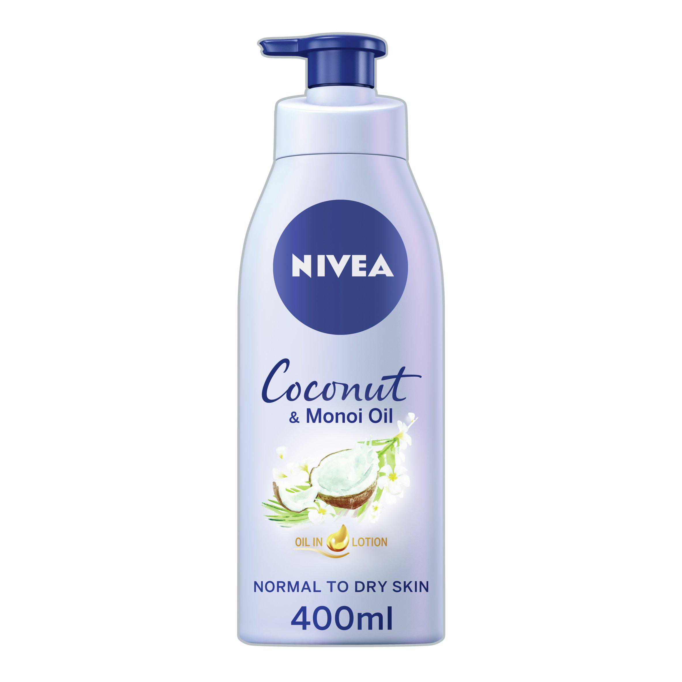 NIVEA Coconut & Monoi Oil Body Lotion for Normal to Dry Skin