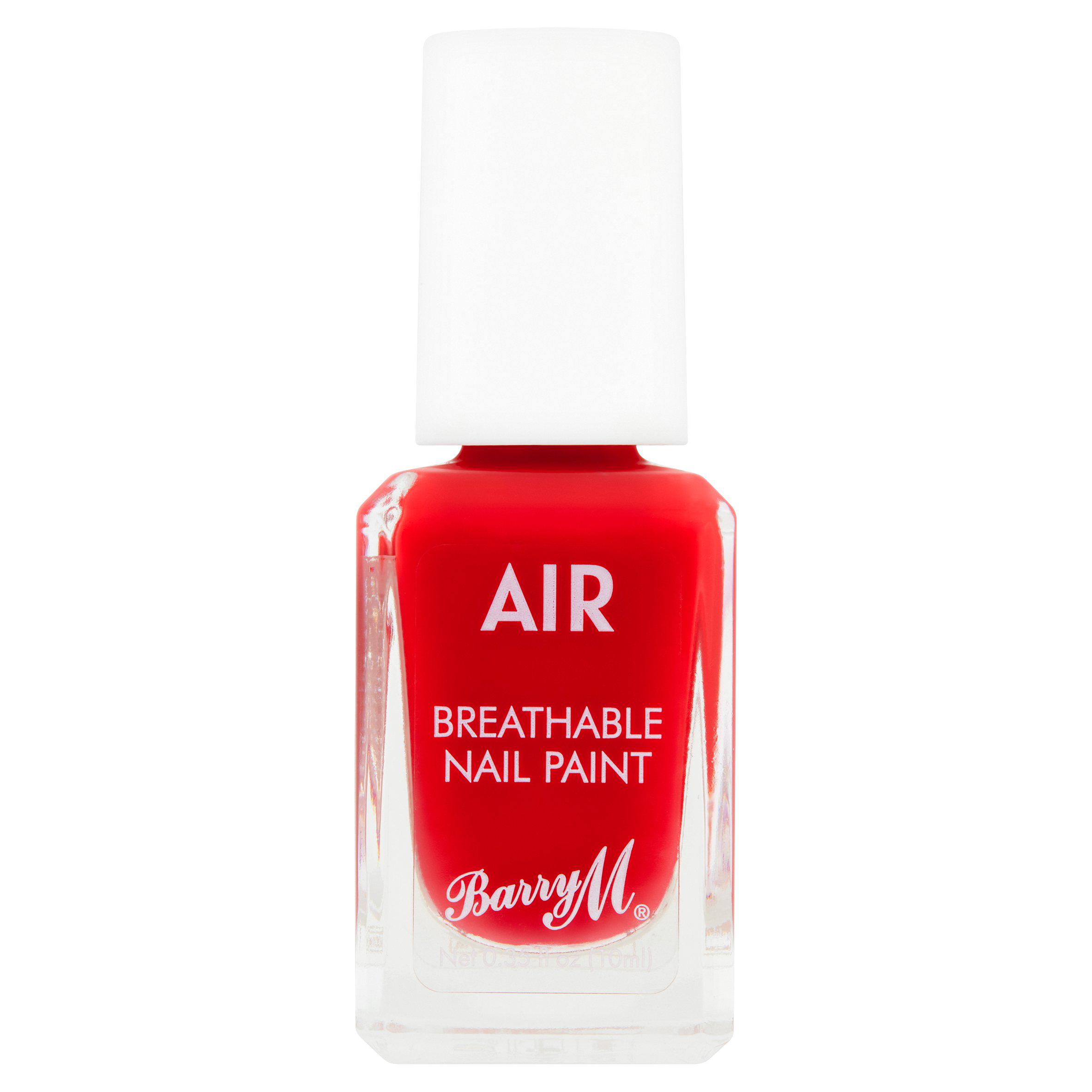Barry M Air Nail Paint 125 Scarlet 10ml