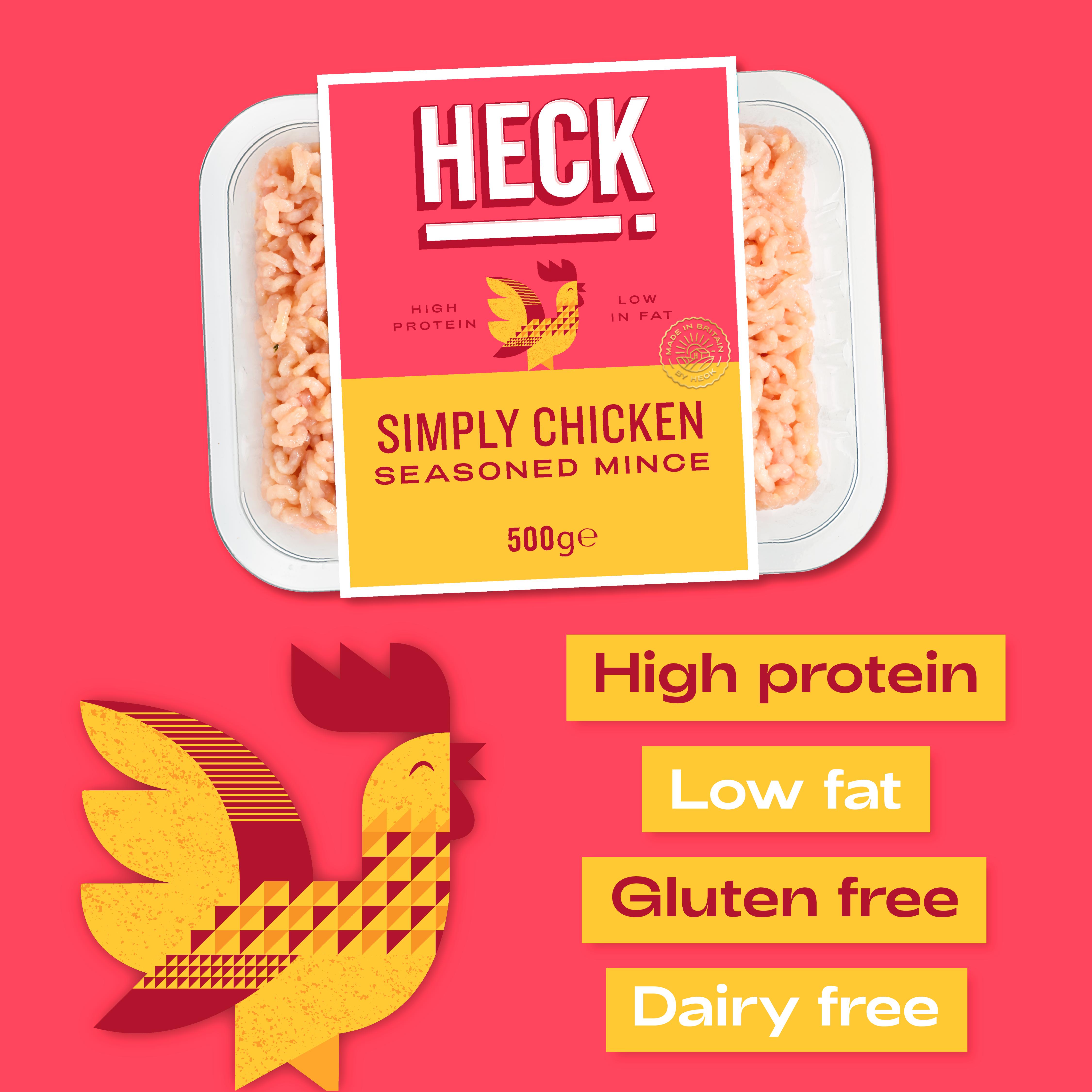 Heck 500g Simply Chicken Gluten Free Mince thumbnail 2