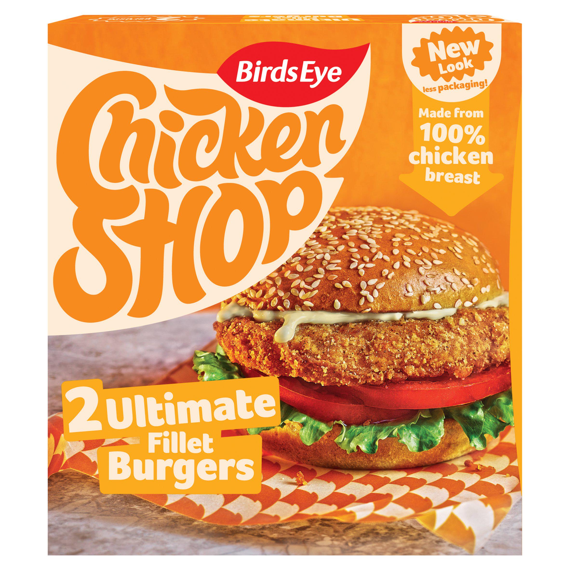 Birds Eye Chicken Shop Ultimate Fillet Burgers