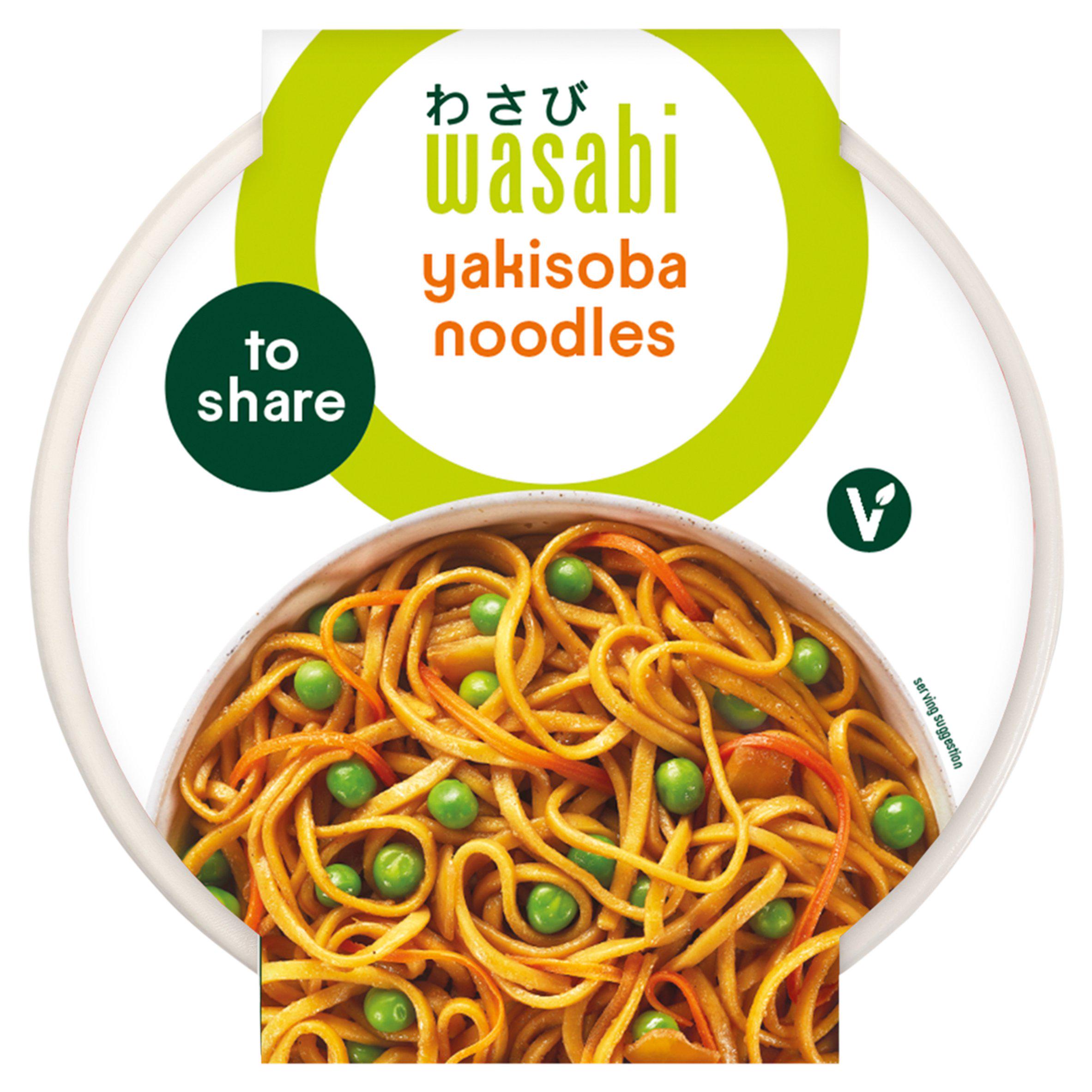 Wasabi Yakisoba Noodles to Share 400g