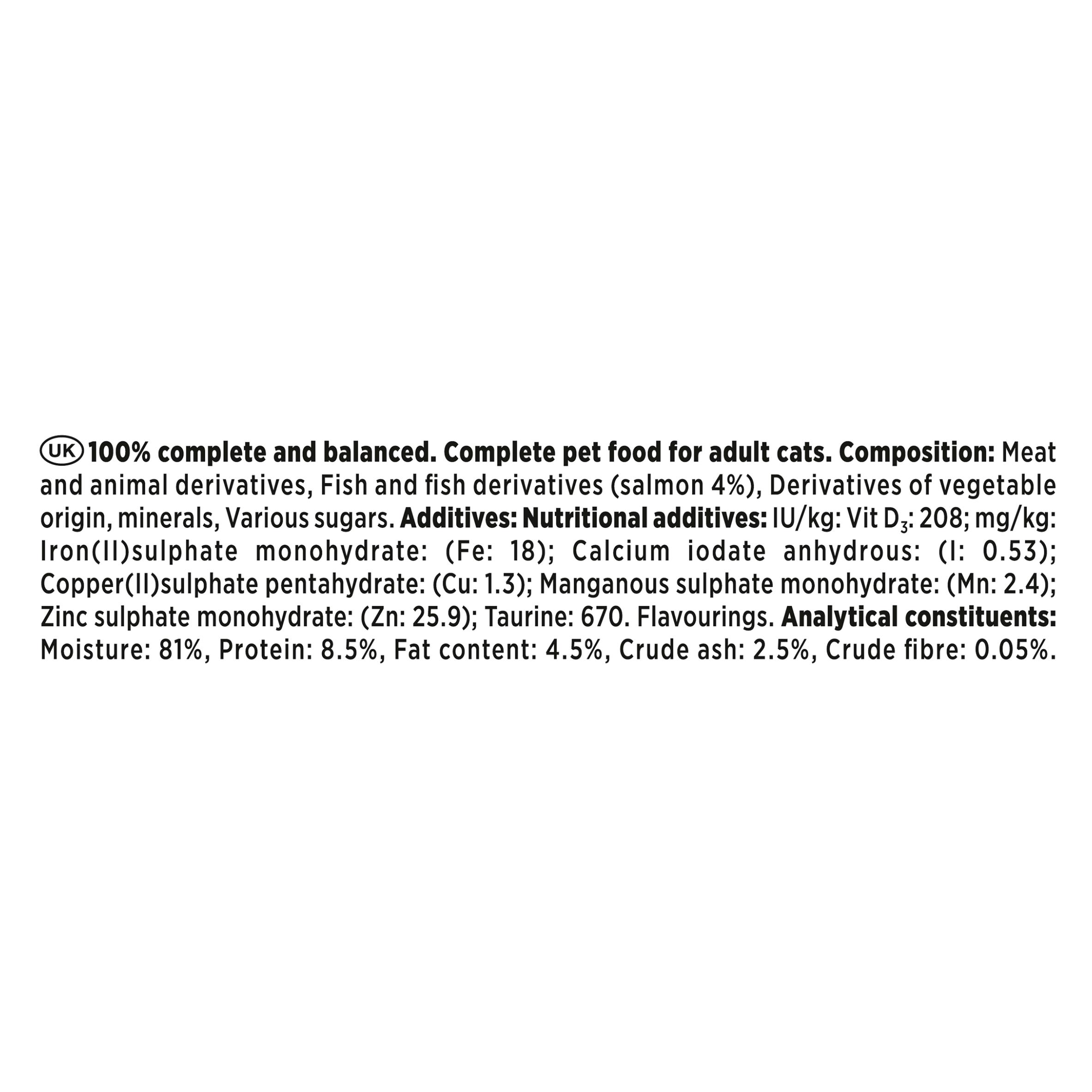 Gourmet Revelations Mousse Salmon Wet Cat Food 4 x 57g thumbnail 5