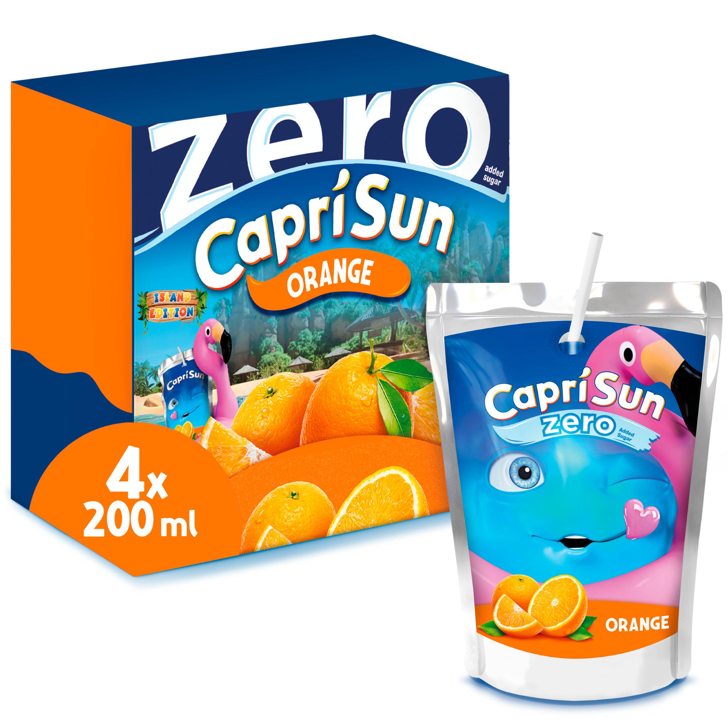 Capri-Sun Zero Orange 4x200ml