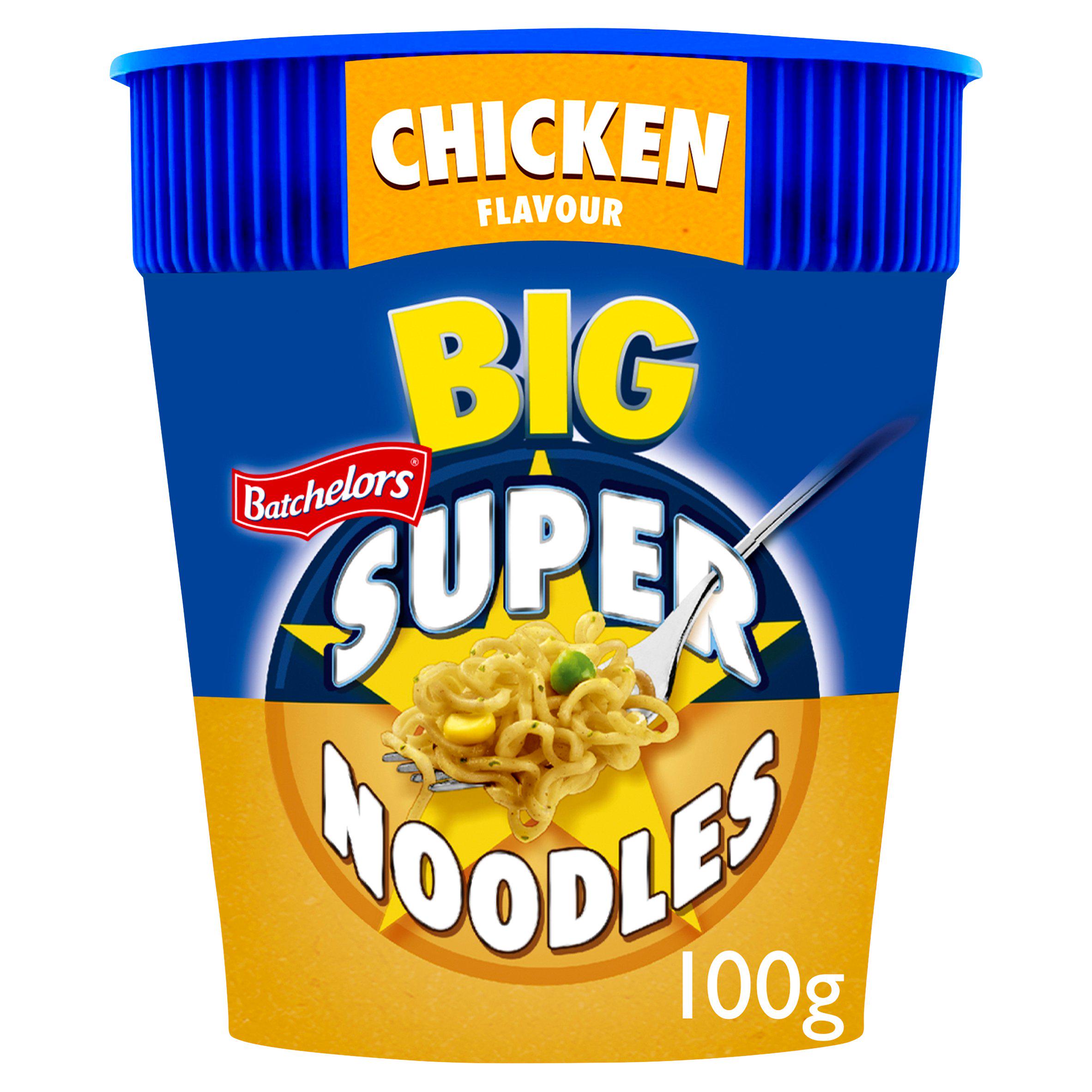 Batchelors Big Super Noodles Chicken Flavour Instant Noodle Pot