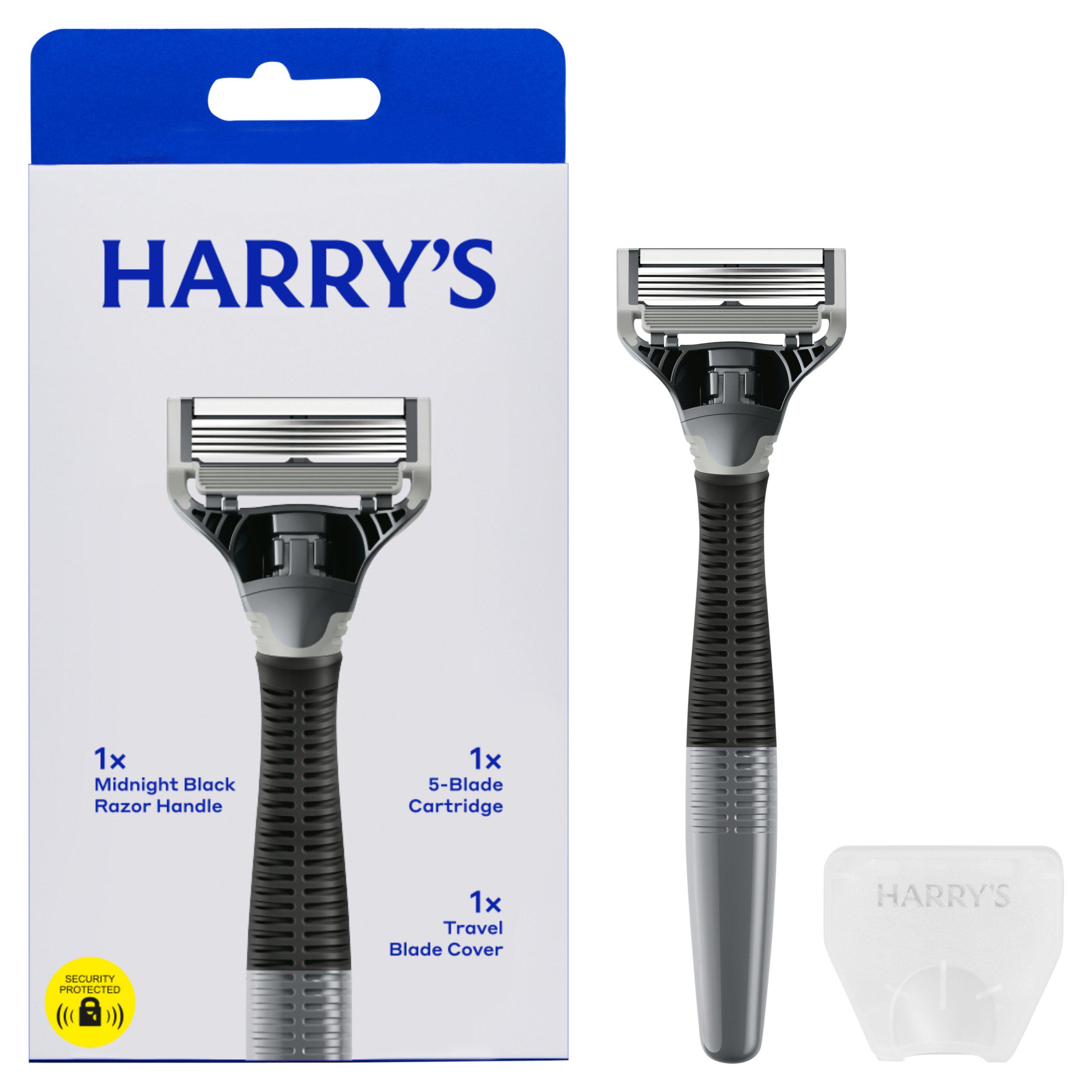 Harry's Men's 5 Blade Razor Midnight Black