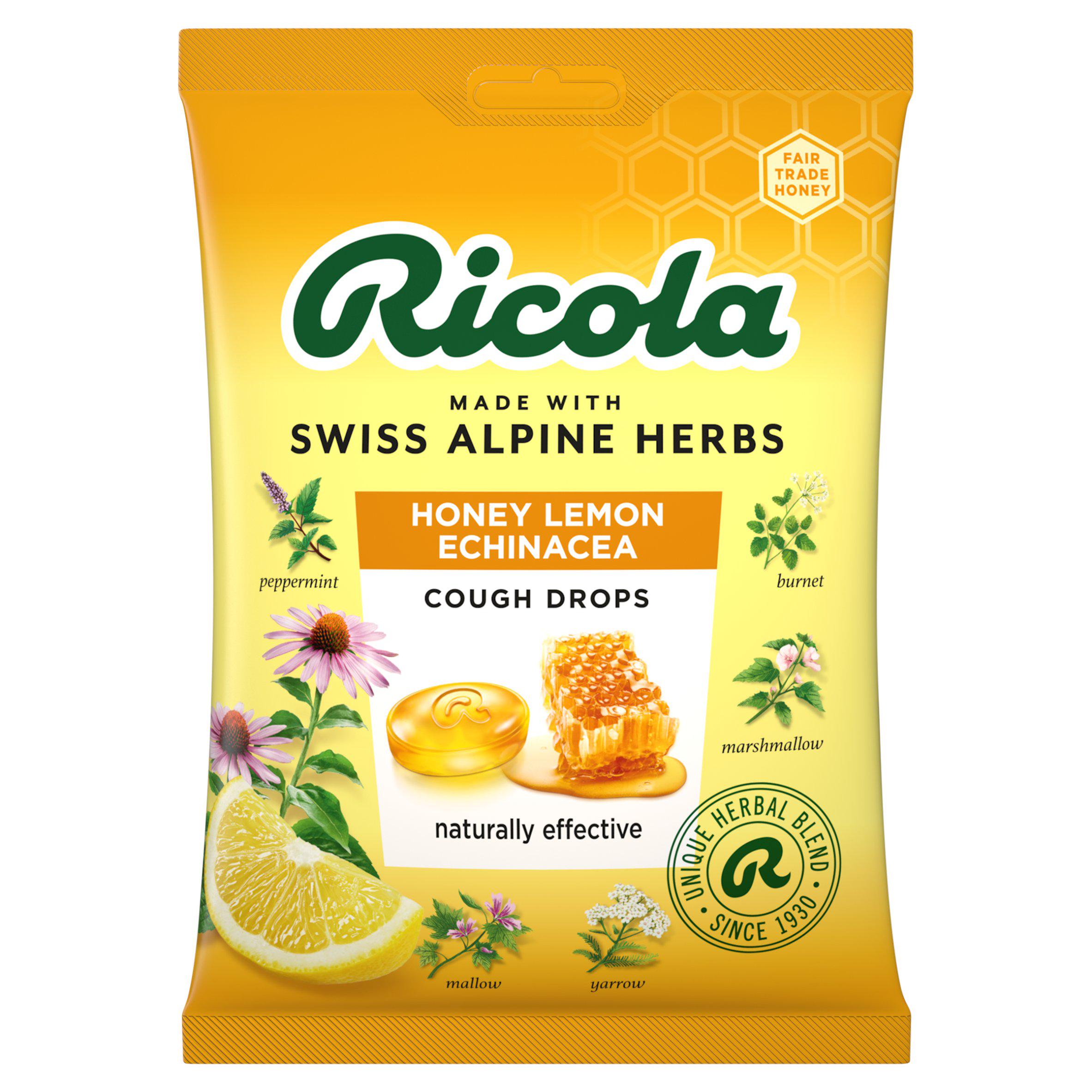Ricola Soothe & Clear Honey Lemon Echinacea Bag