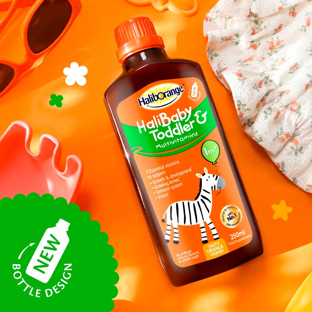 Haliborange Baby & Toddler Multivitamin Tasty Orange Liquid 1m+ 250ml thumbnail 6
