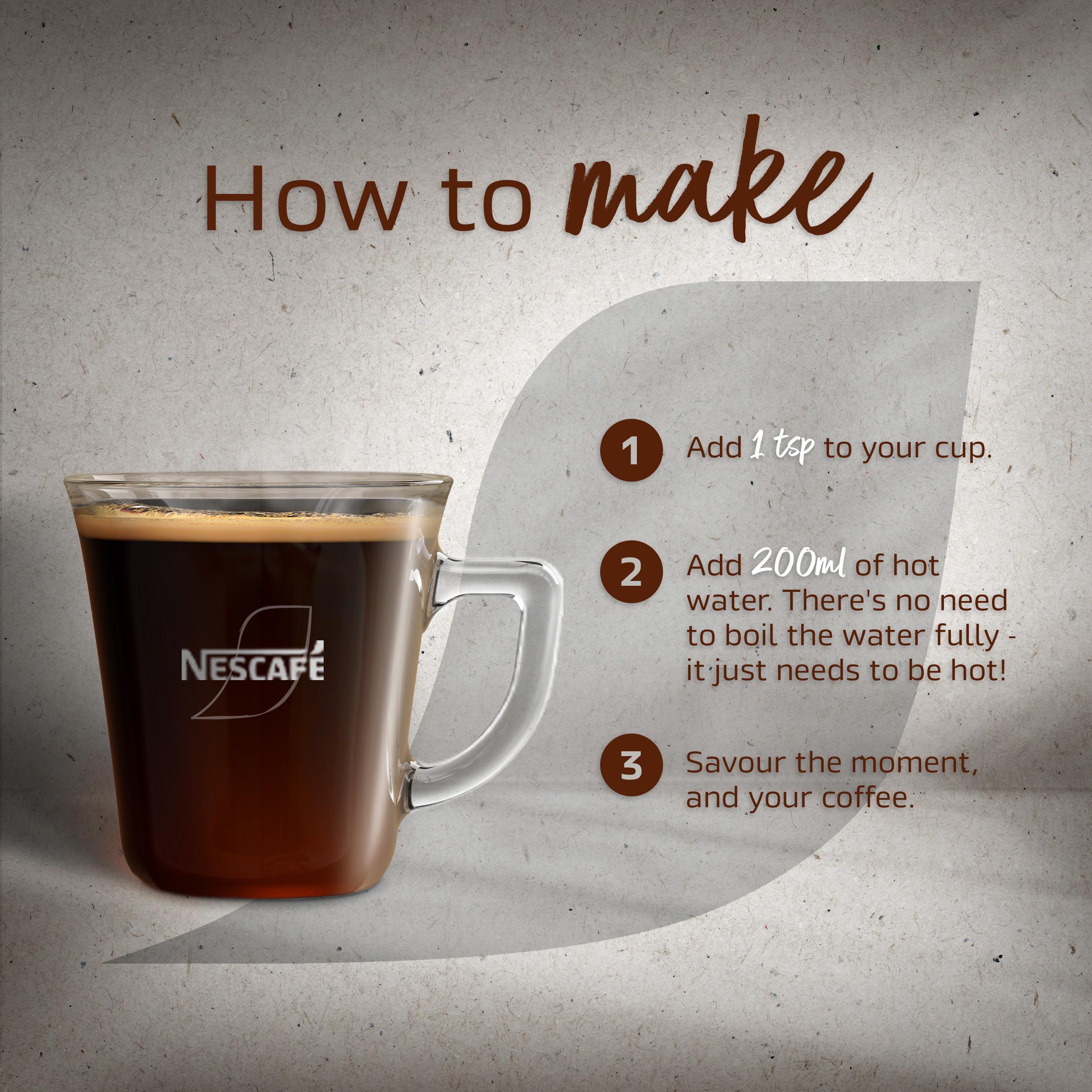 Nescafe Gold Blend Roastery Collection Dark Roast Instant Coffee 95g thumbnail 4