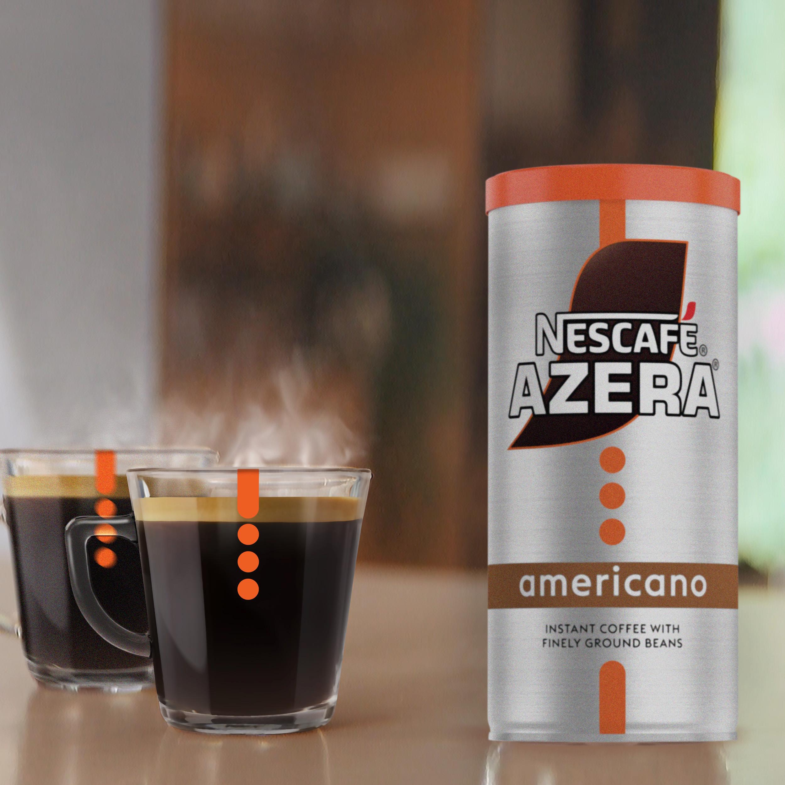 Nescafe Azera Americano Instant Coffee 140g thumbnail 5