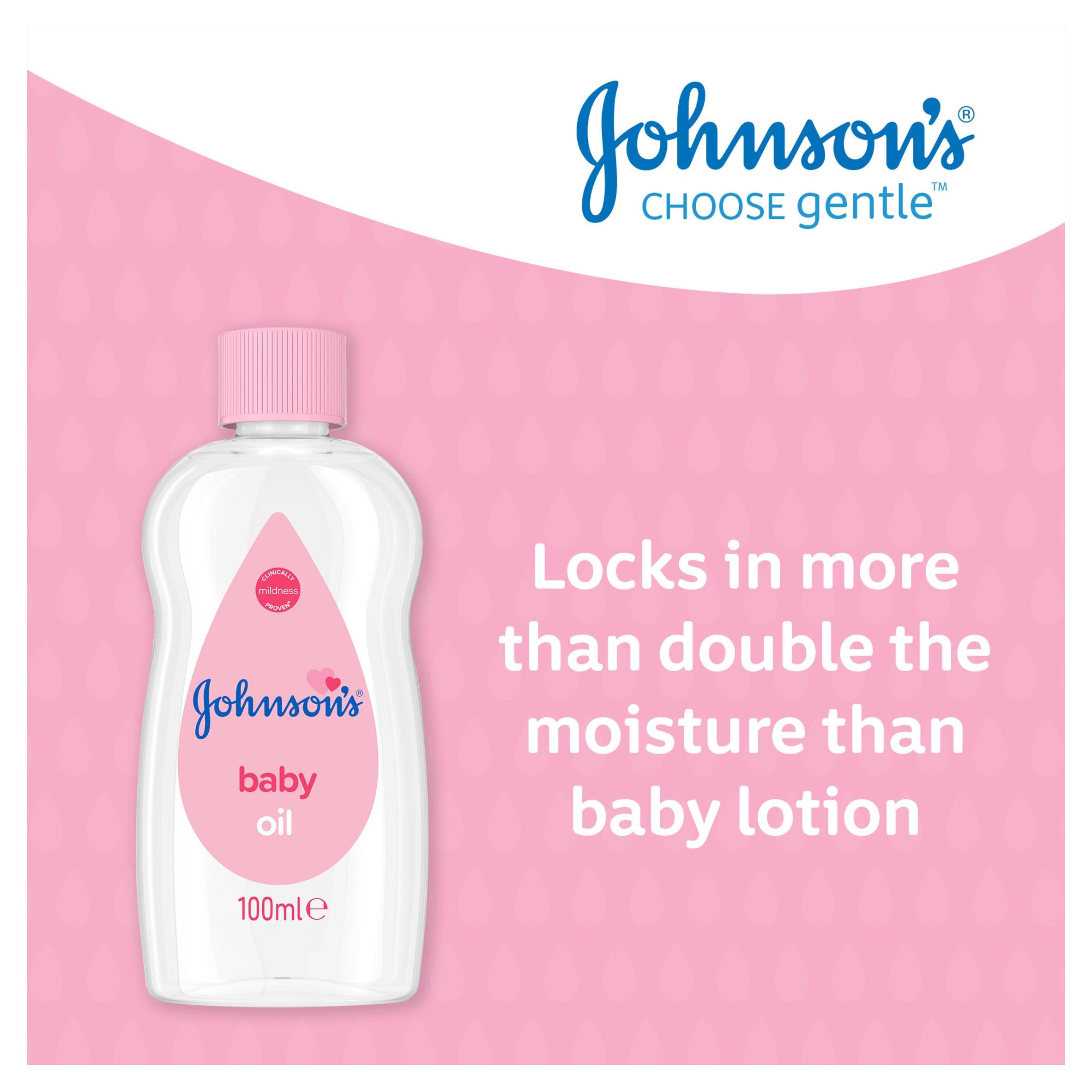 Johnson's Baby Oil 100ml thumbnail 2