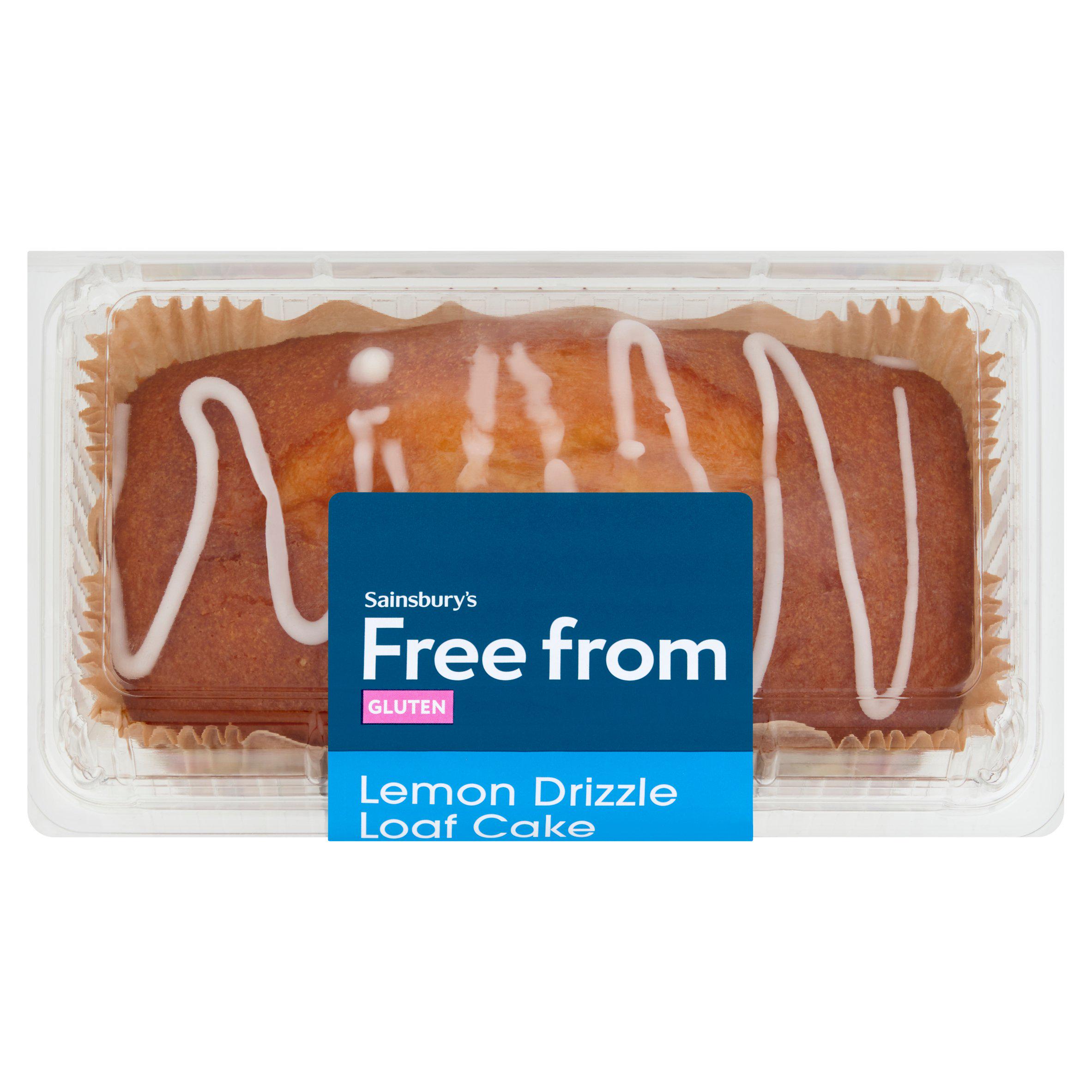 Sainsbury's Free From Lemon Drizzle Loaf Cake 265g