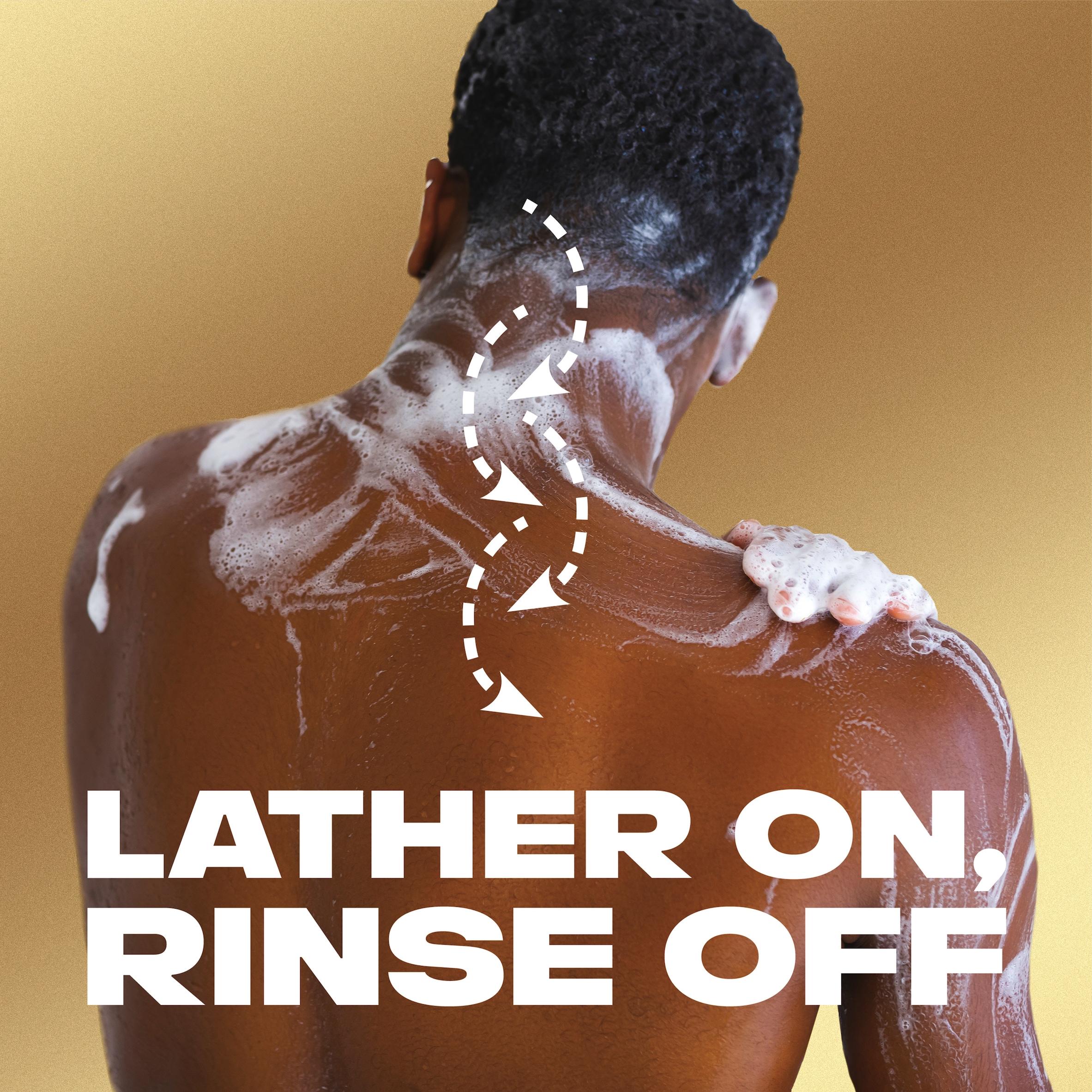 Lynx 500ml Gold 3 in 1 Body Wash Shower Gel for Men thumbnail 4