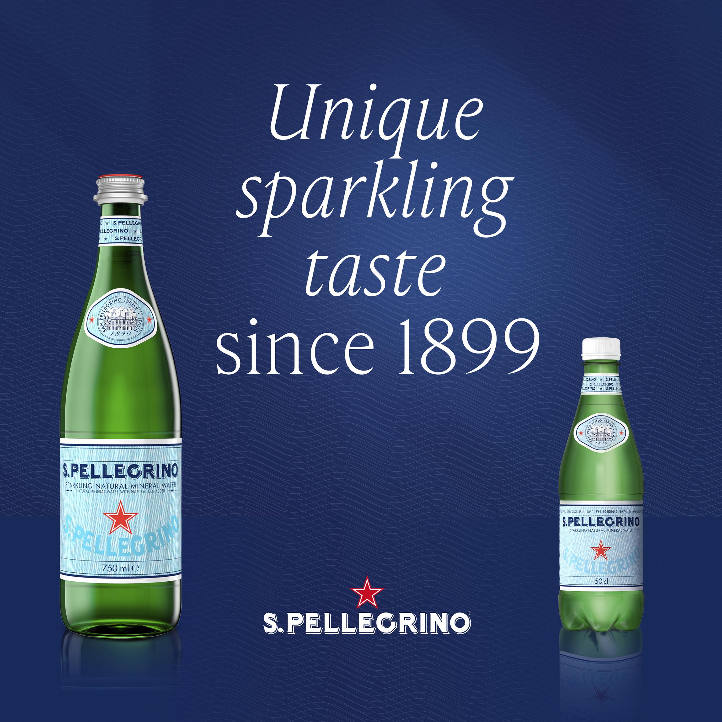San Pellegrino Sparkling Natural Mineral Water 6x500ml thumbnail 2