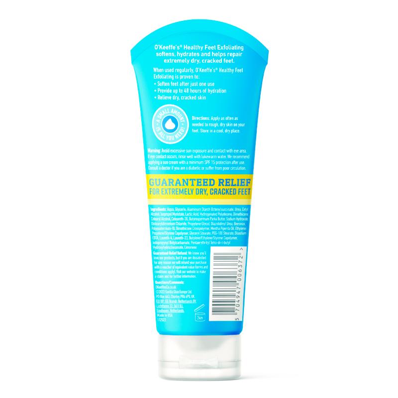 O'Keeffe's for Healthy Feet Exfoliating Moisturising Foot Cream 85ml thumbnail 2