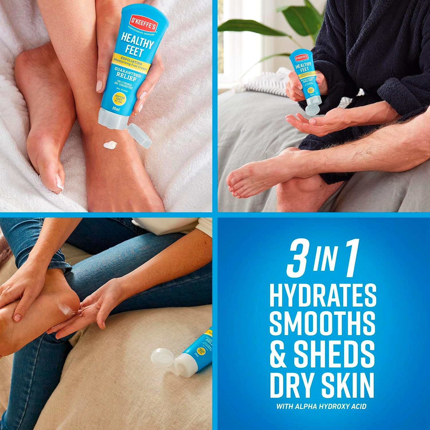 O'Keeffe's for Healthy Feet Exfoliating Moisturising Foot Cream 85ml thumbnail 4