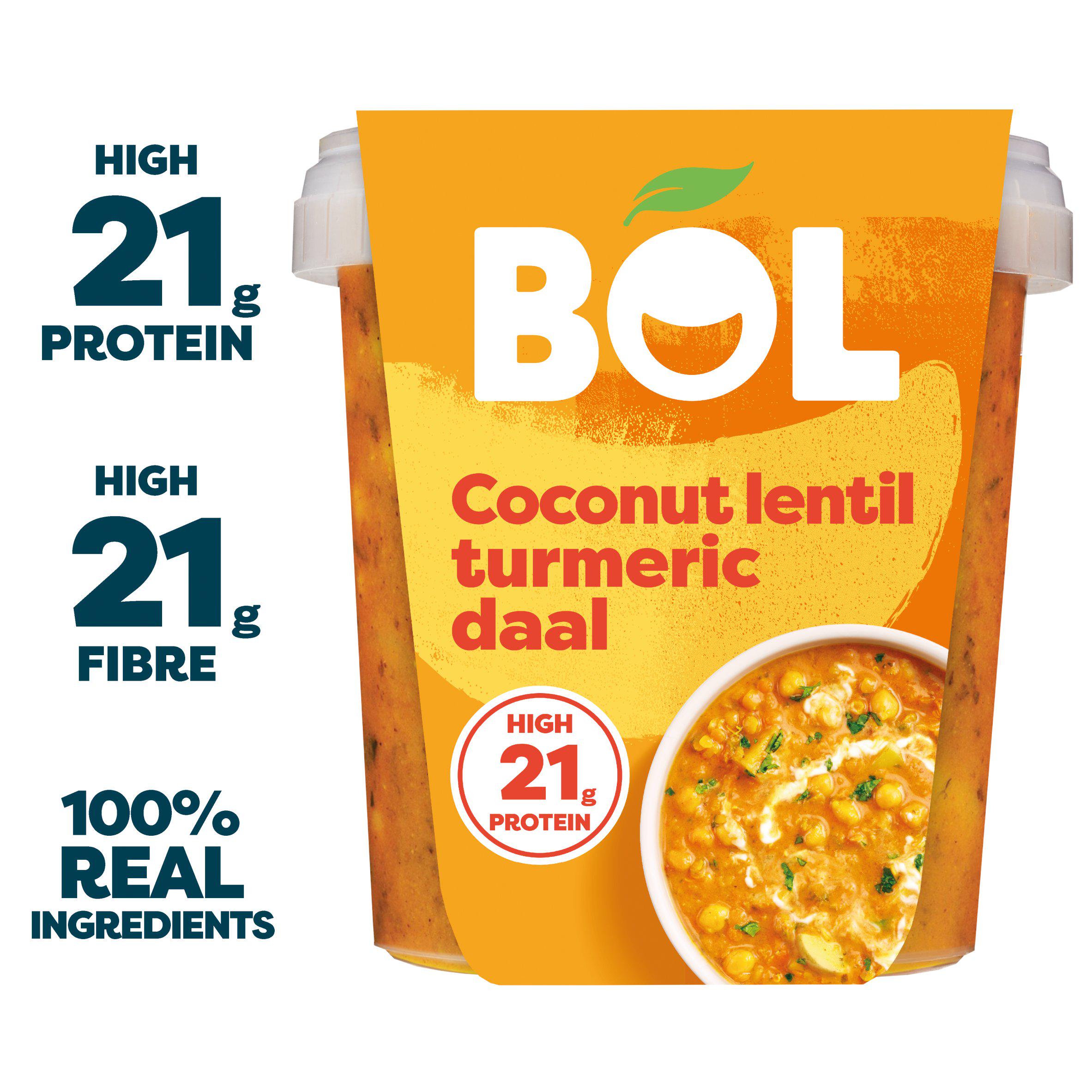 BOL One Pot Meal Coconut Lentil Turmeric Daal 450g