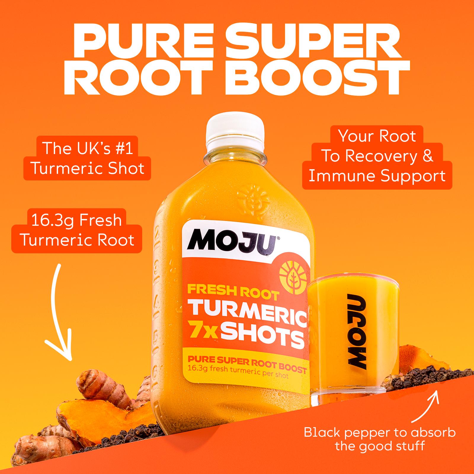 MOJU Turmeric Dosing Bottle Shots x7 420ml thumbnail 3