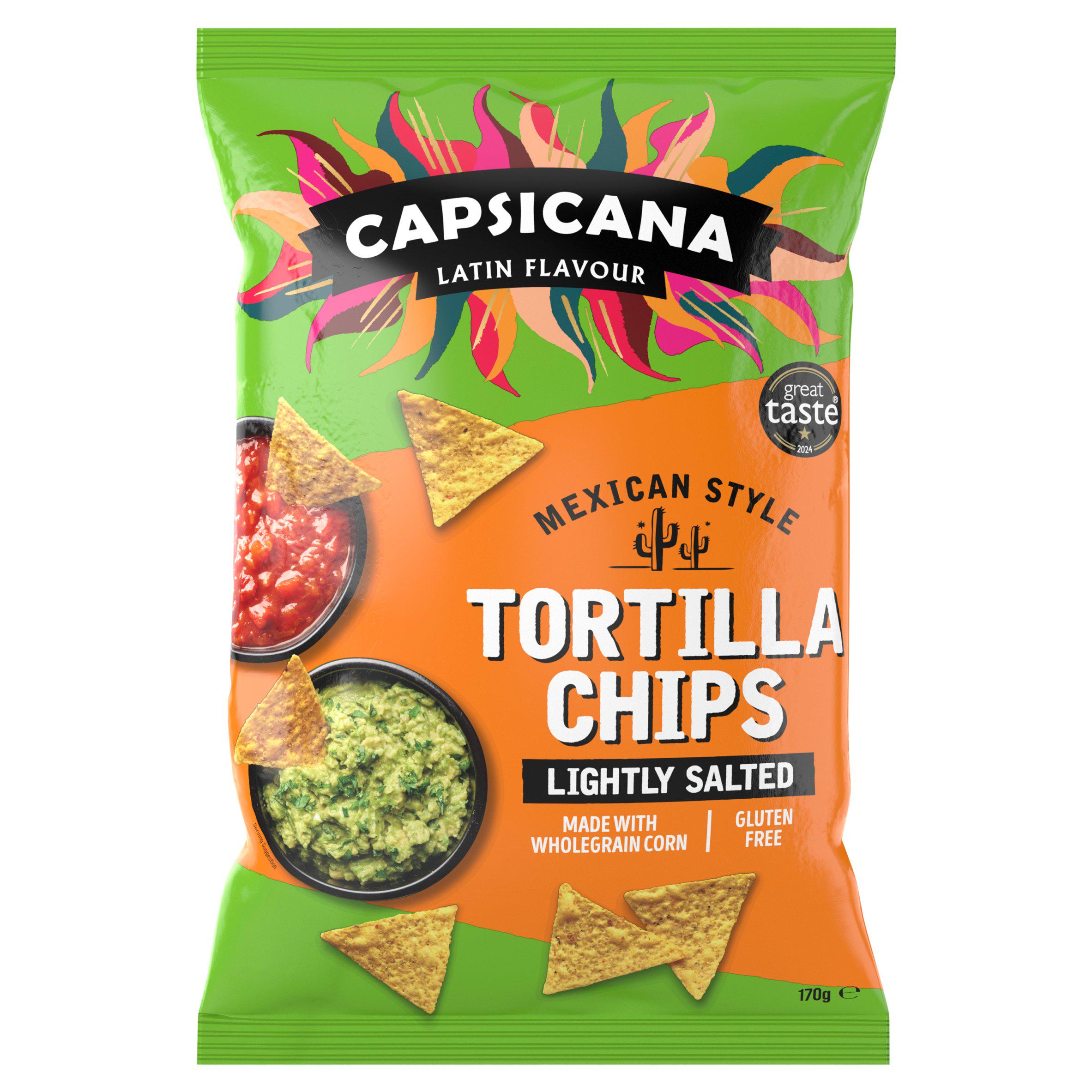Capsicana Tortilla Chips Lightly Salted 170g