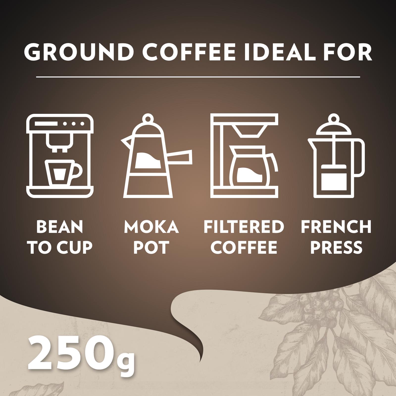 Lavazza Espresso Italiano Classico Ground Coffee 2x250g thumbnail 6