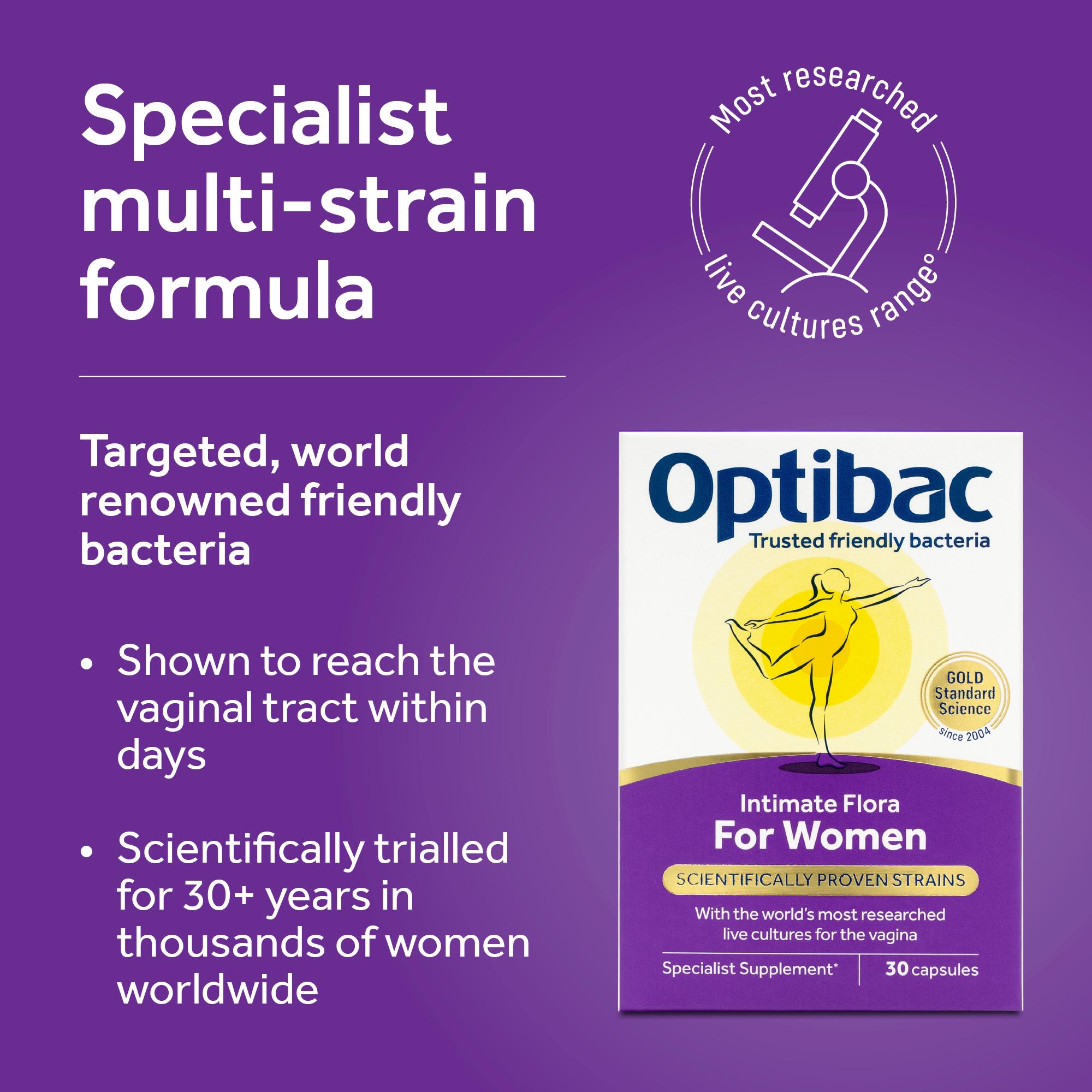 Optibac Probiotics 30 x For Women Capsules thumbnail 3