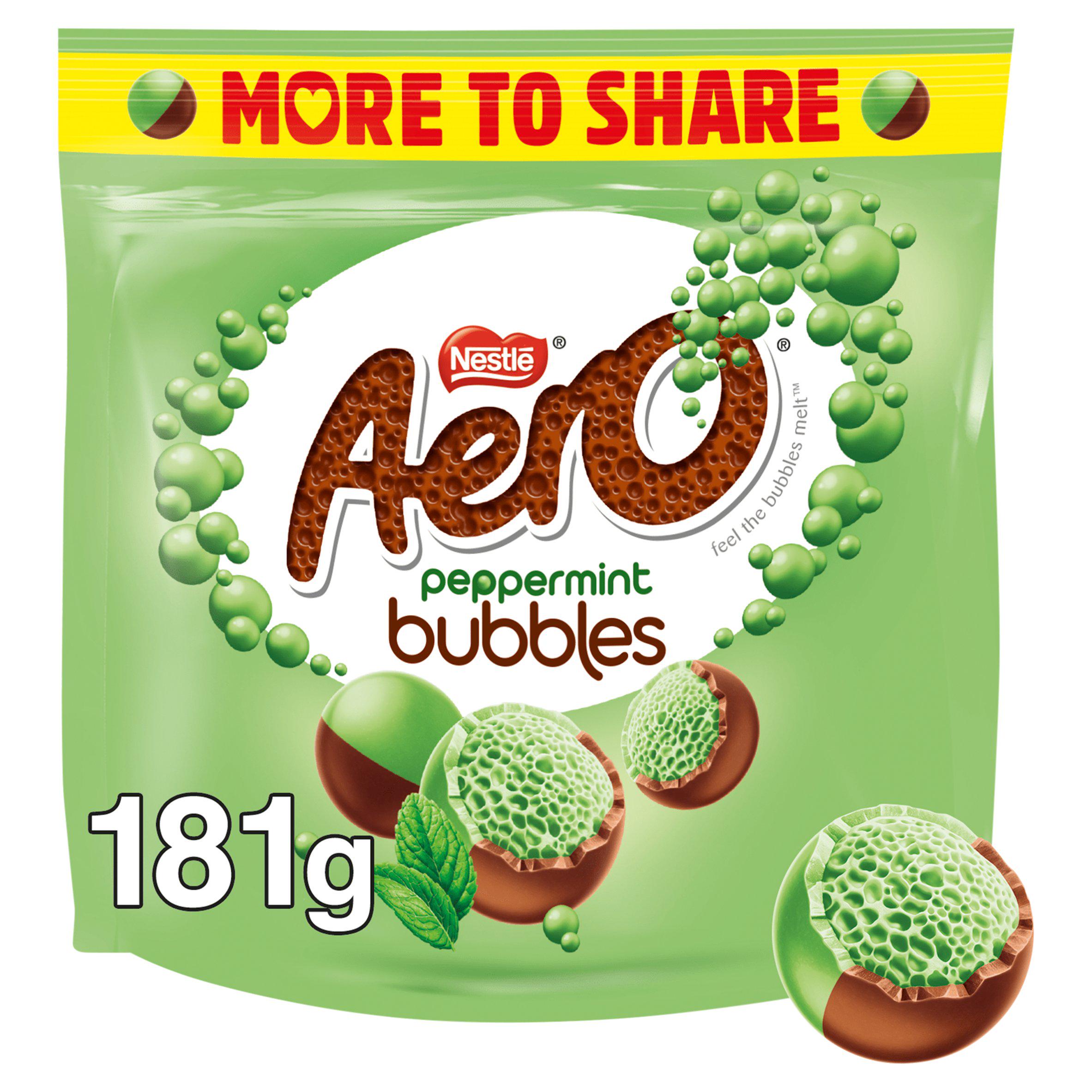 Aero Bubbles Peppermint Sharing Bag