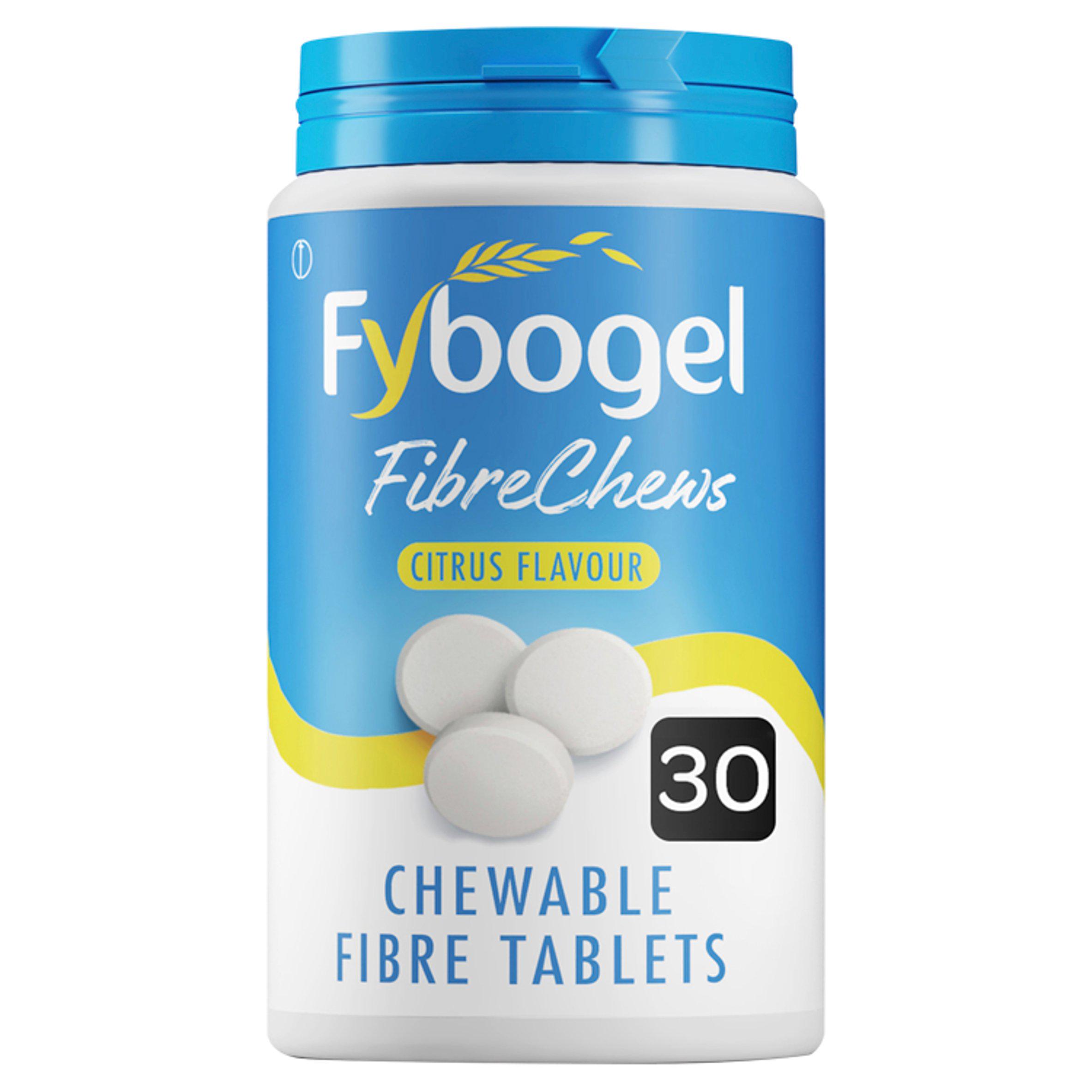Fybogel Fibre Chews Citrus Flavour Tablets x30