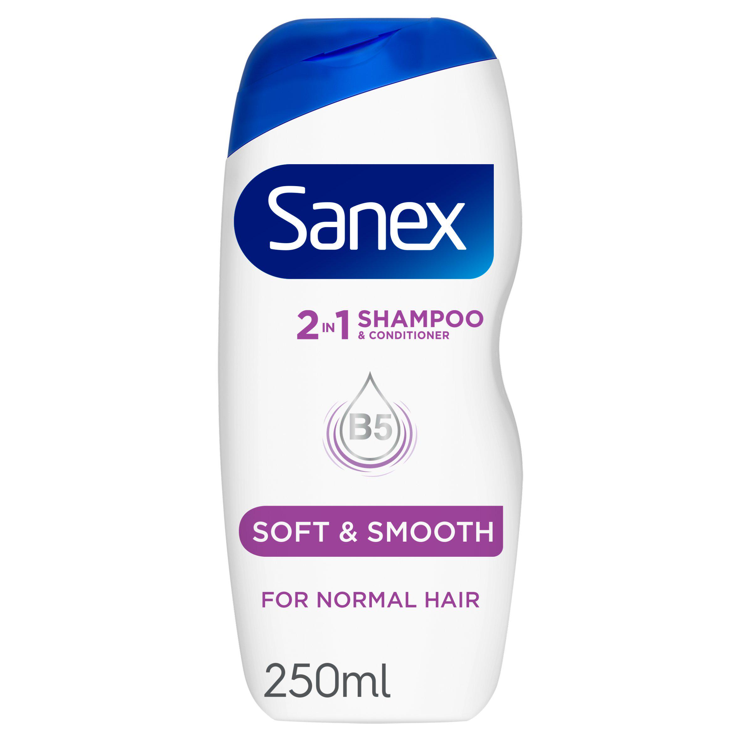 Sanex Nourishing & Gentle 2in1 Normal Hair Shampoo and Conditioner