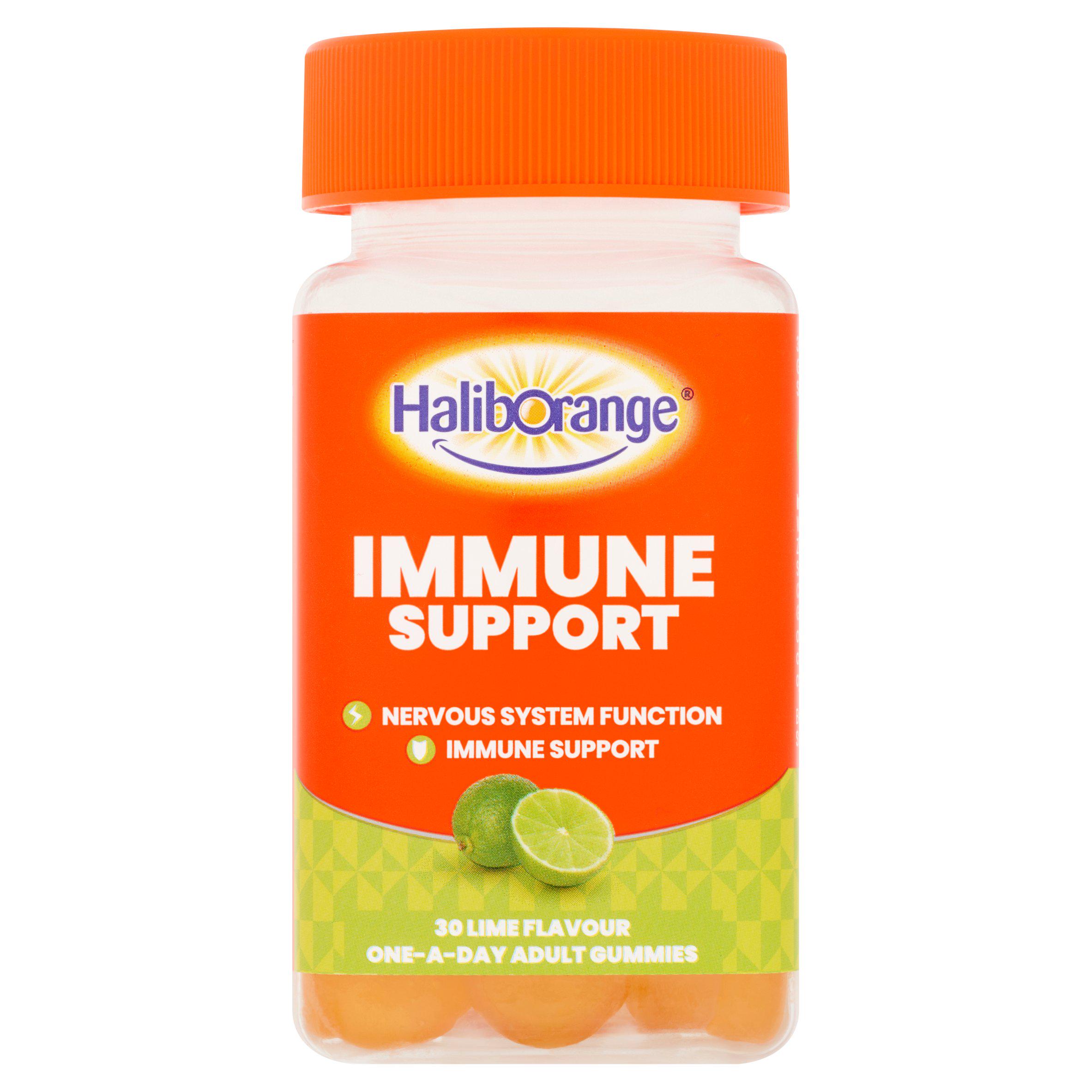 Haliborange Adult's Immune Support Lime Gummies