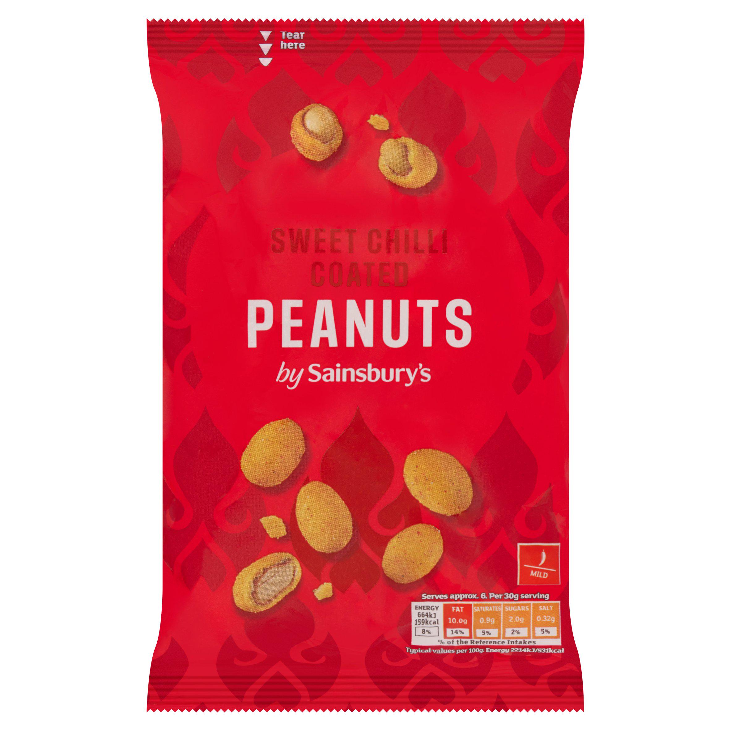 Sainsbury's Thai Sweet Chilli Coated Peanuts 200g