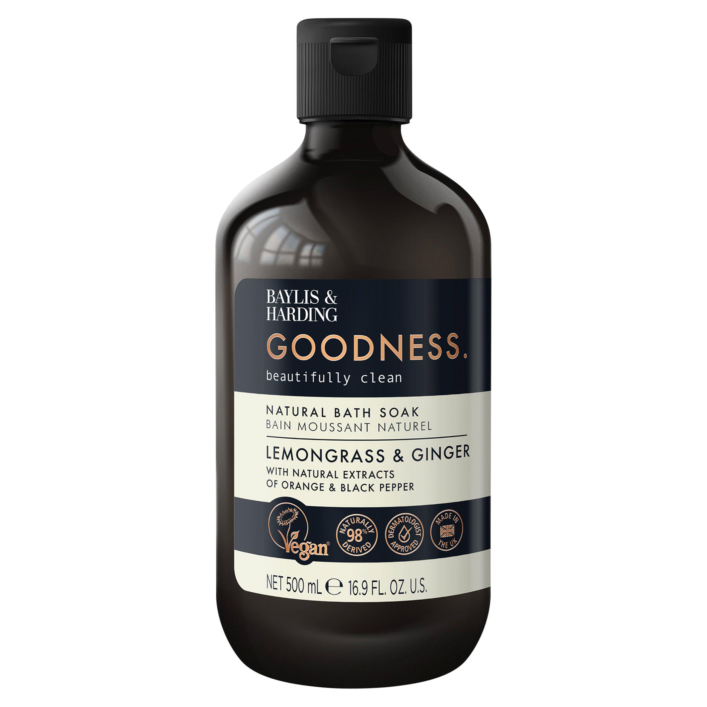 Baylis & Harding Goodness Lemongrass & Ginger Natural Bath Soak 500ml