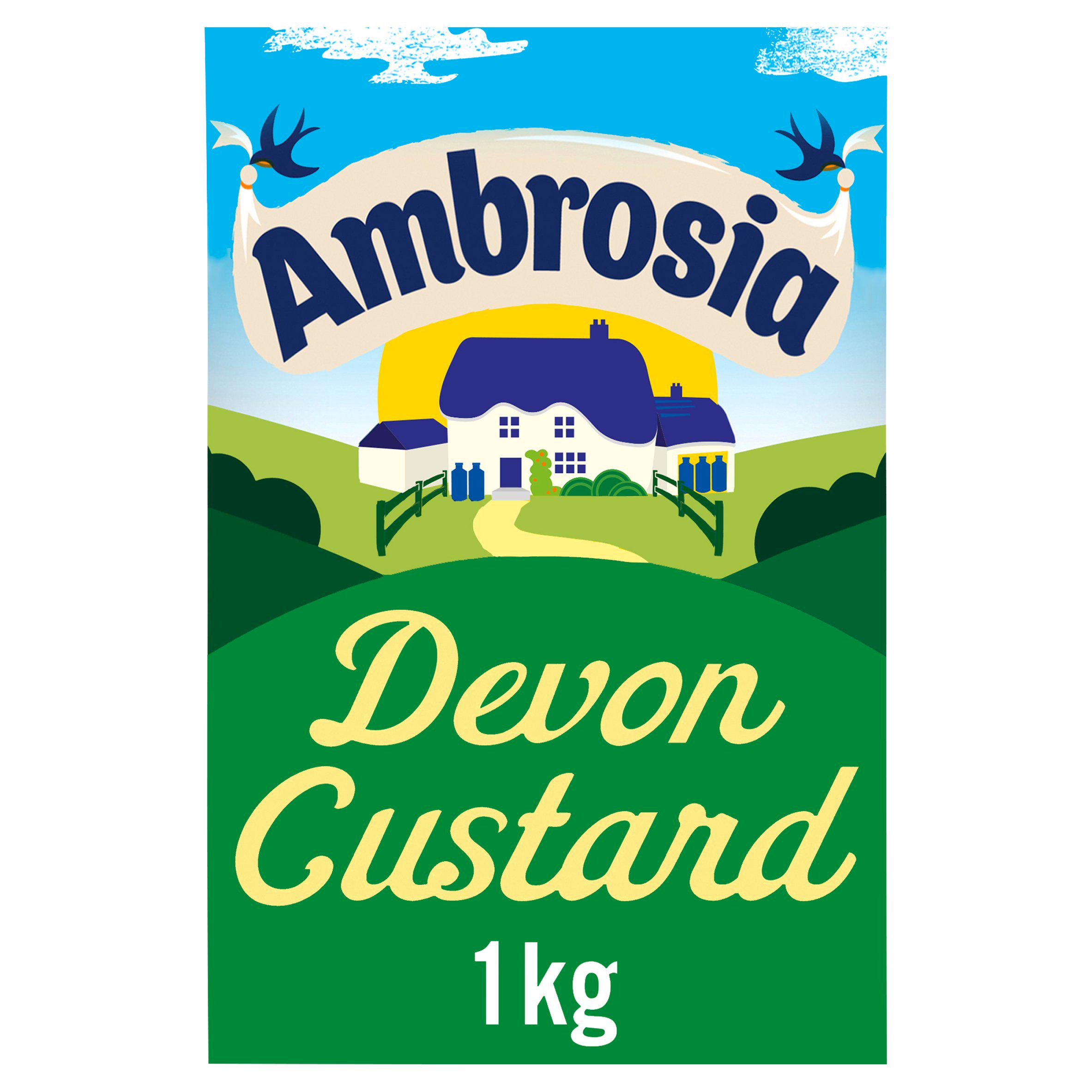 Ambrosia Devon 1kg Custard Carton