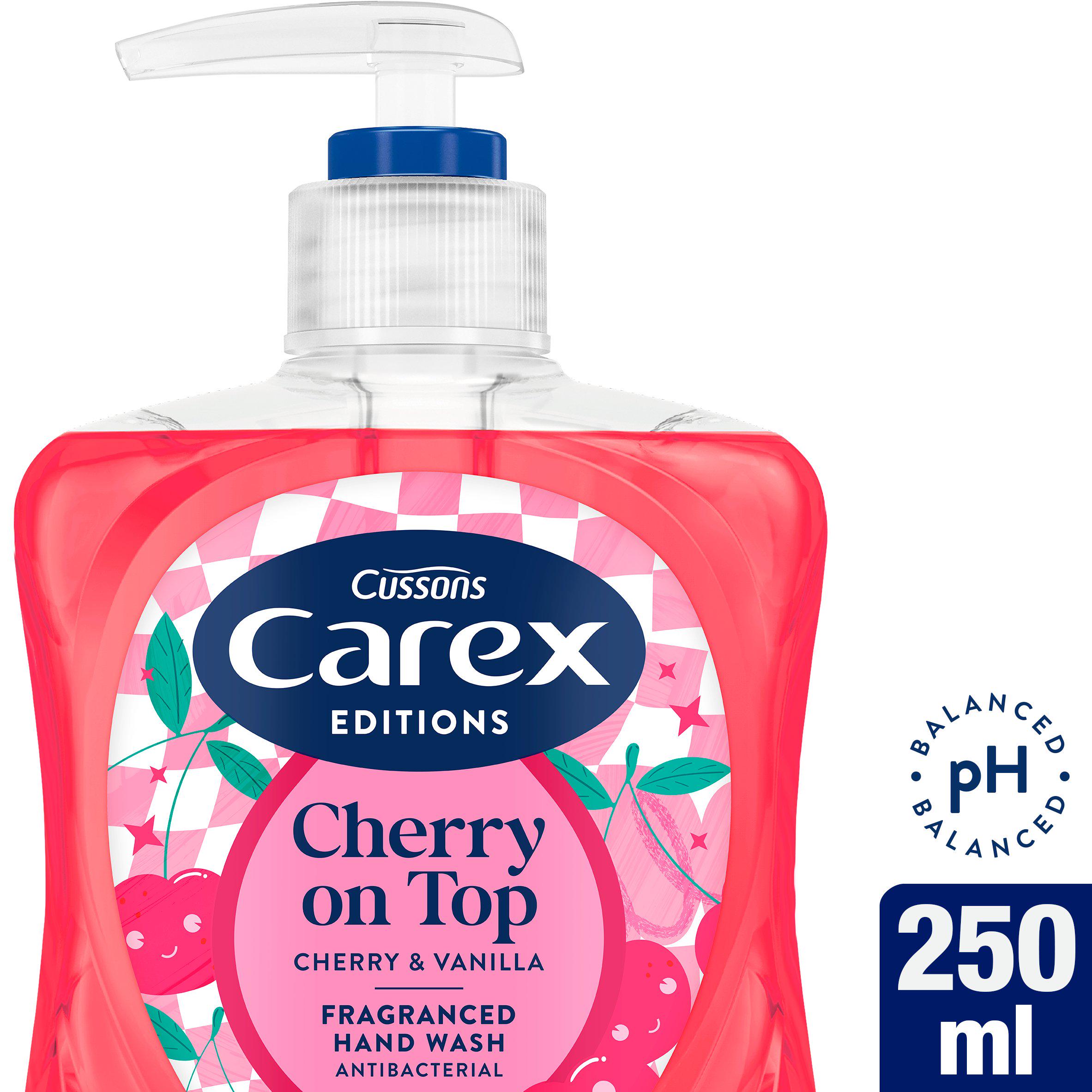 Carex 250ml Editions Cherry on Top Antibacterial Hand Wash