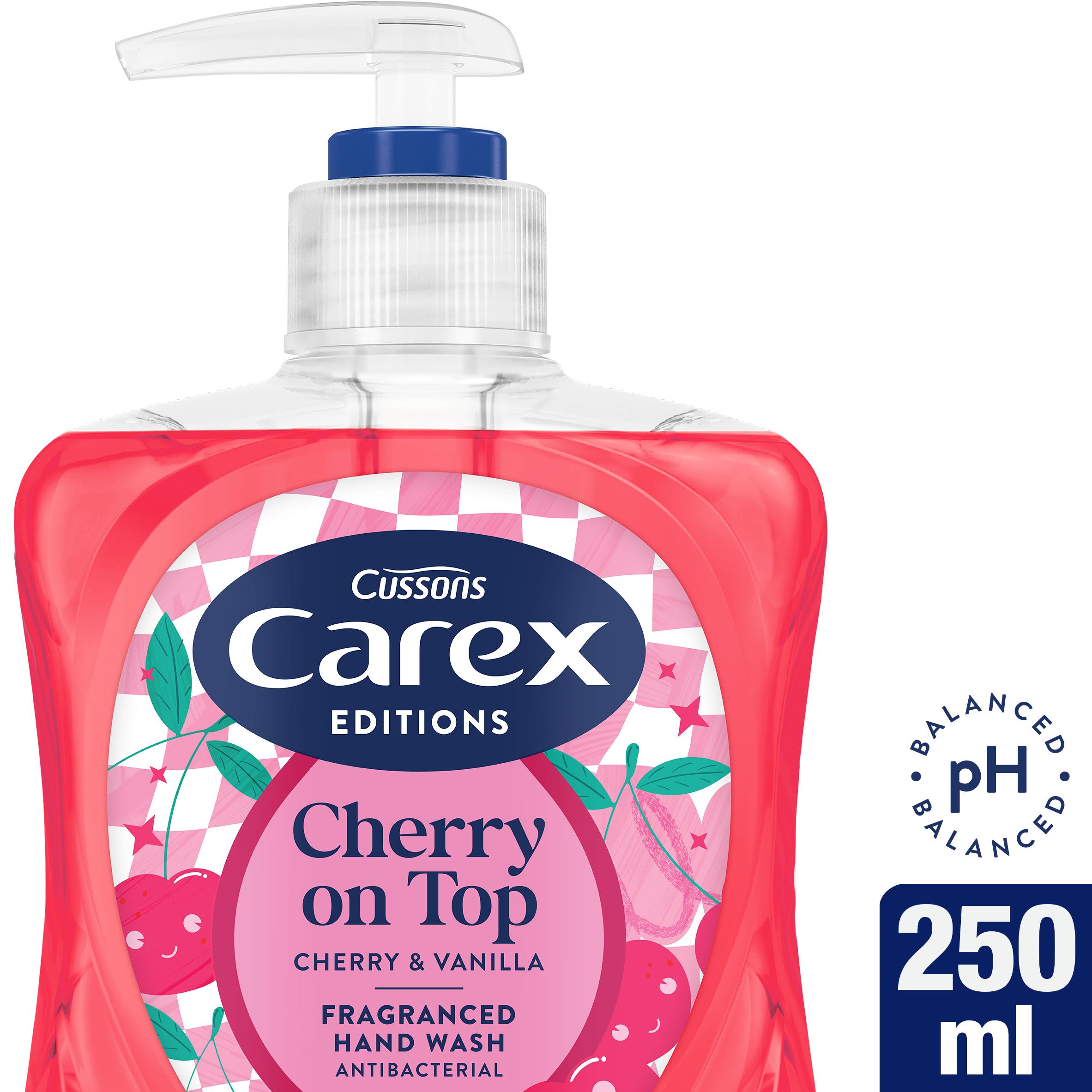 Carex 250ml Editions Cherry on Top Antibacterial Hand Wash thumbnail 4