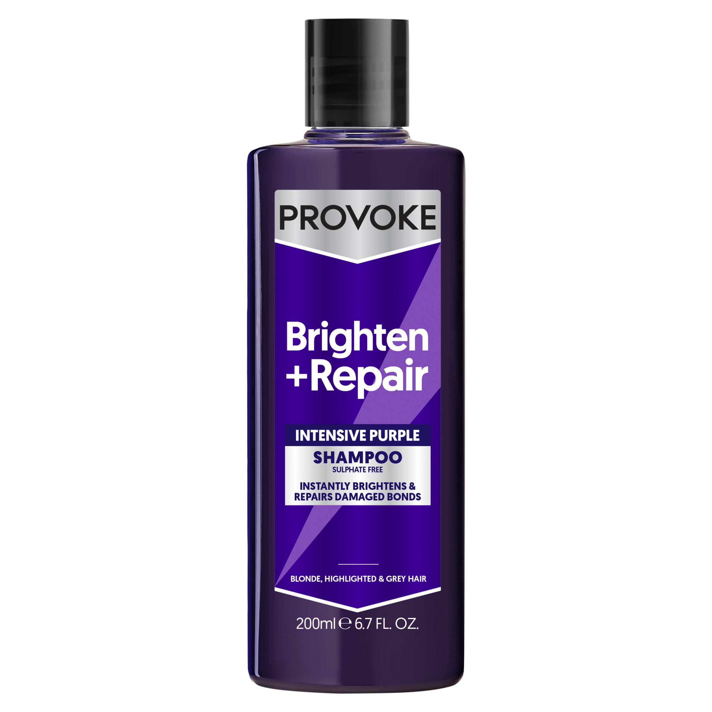 PRO:VOKE Touch of Silver Advanced Brighten + Repair Intensive Purple Shampoo