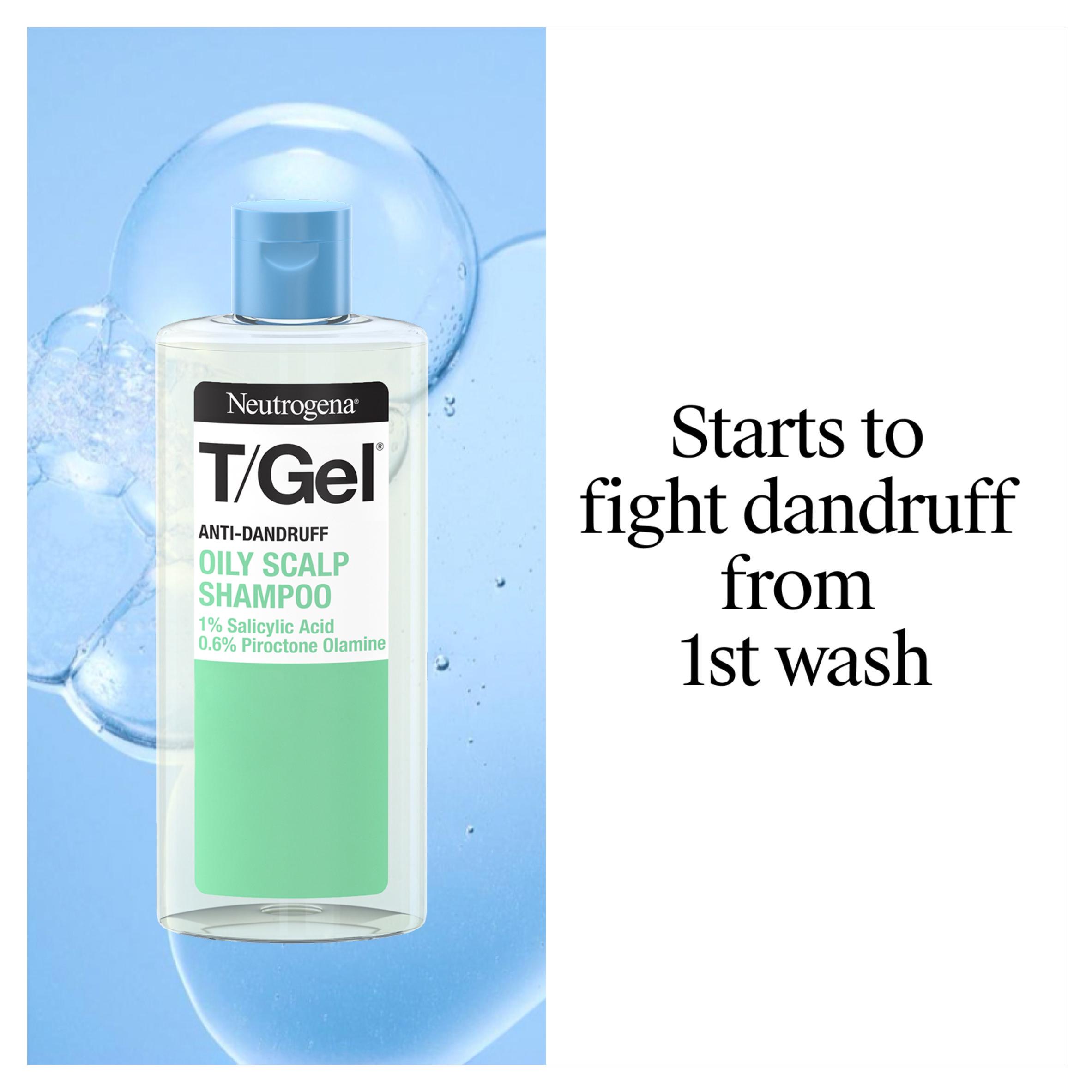 Neutrogena T-Gel Oily Scalp Anti-Dandruff Shampoo 250ml thumbnail 3
