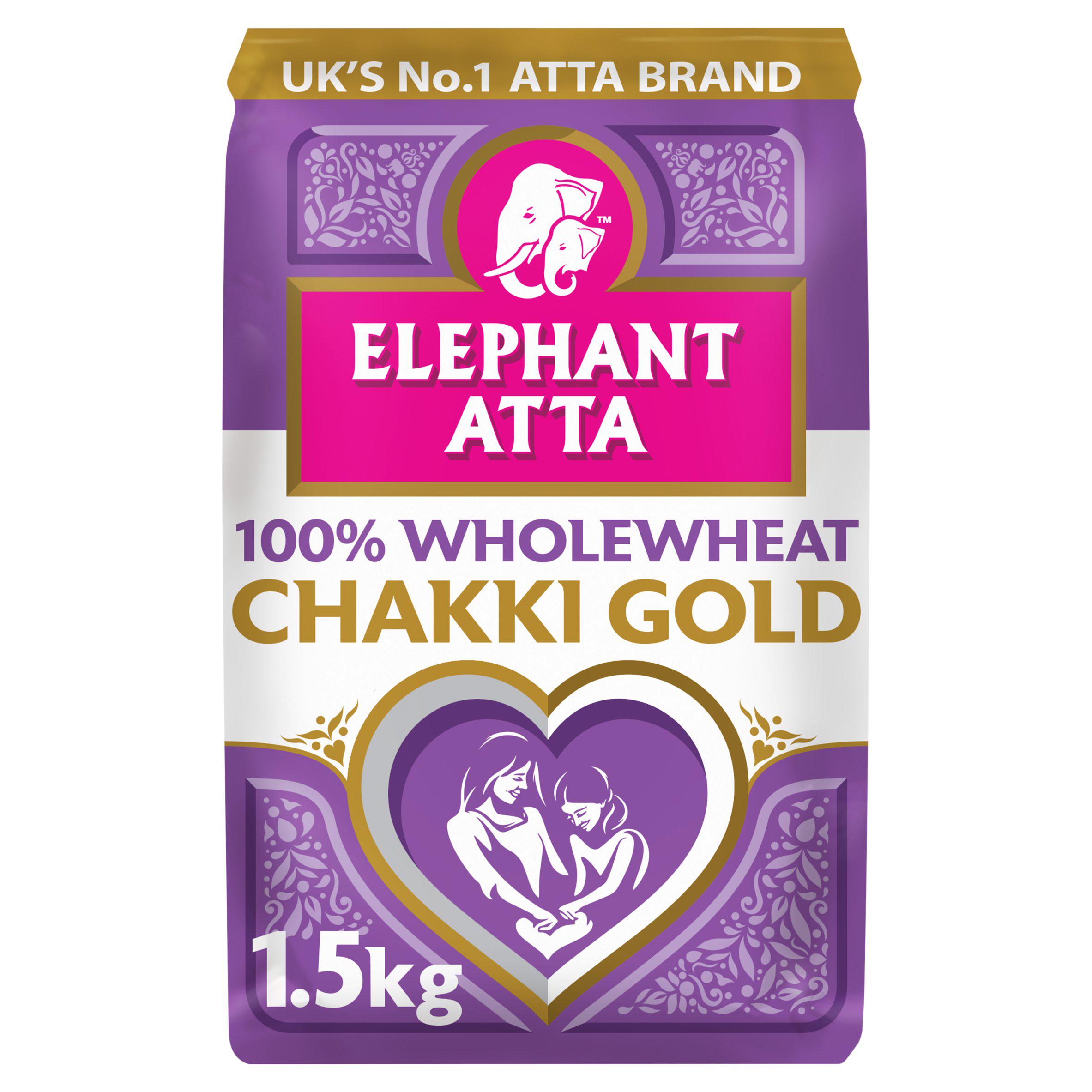 Elephant Atta Chakki Gold Chapatti Flour