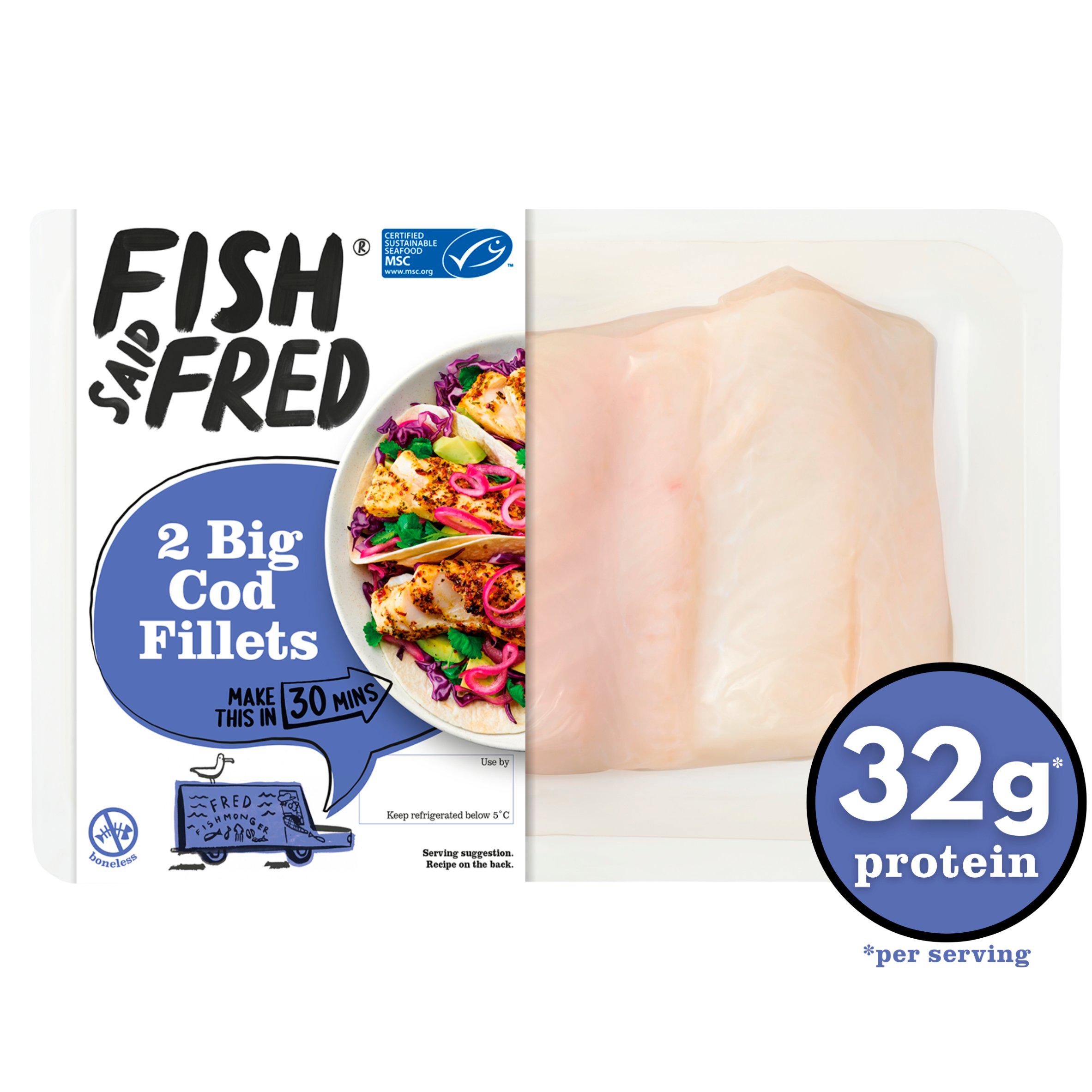 Fish Said Fred MSC Big Cod Fillets