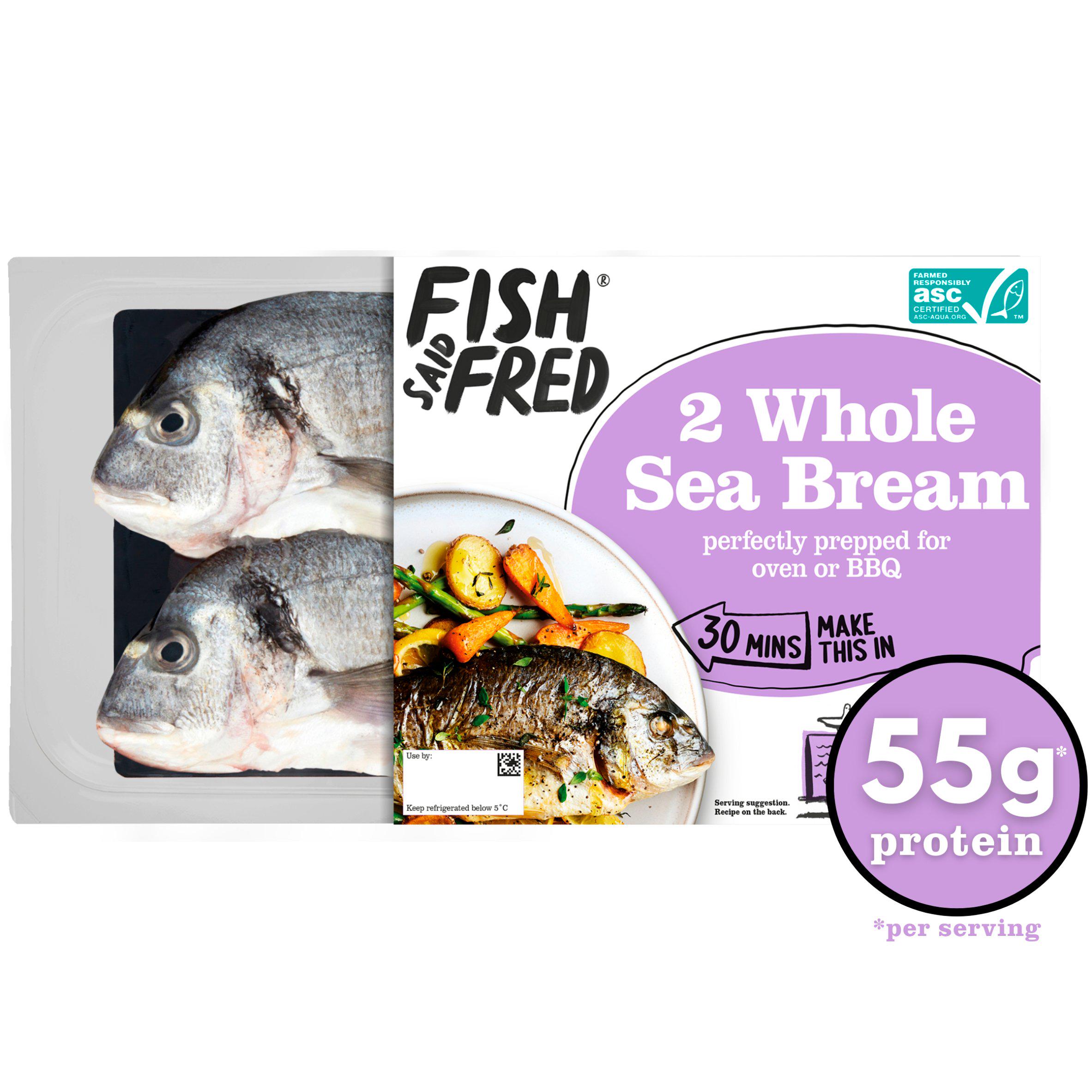 Fish Said Fred ASC Whole Sea Bream
