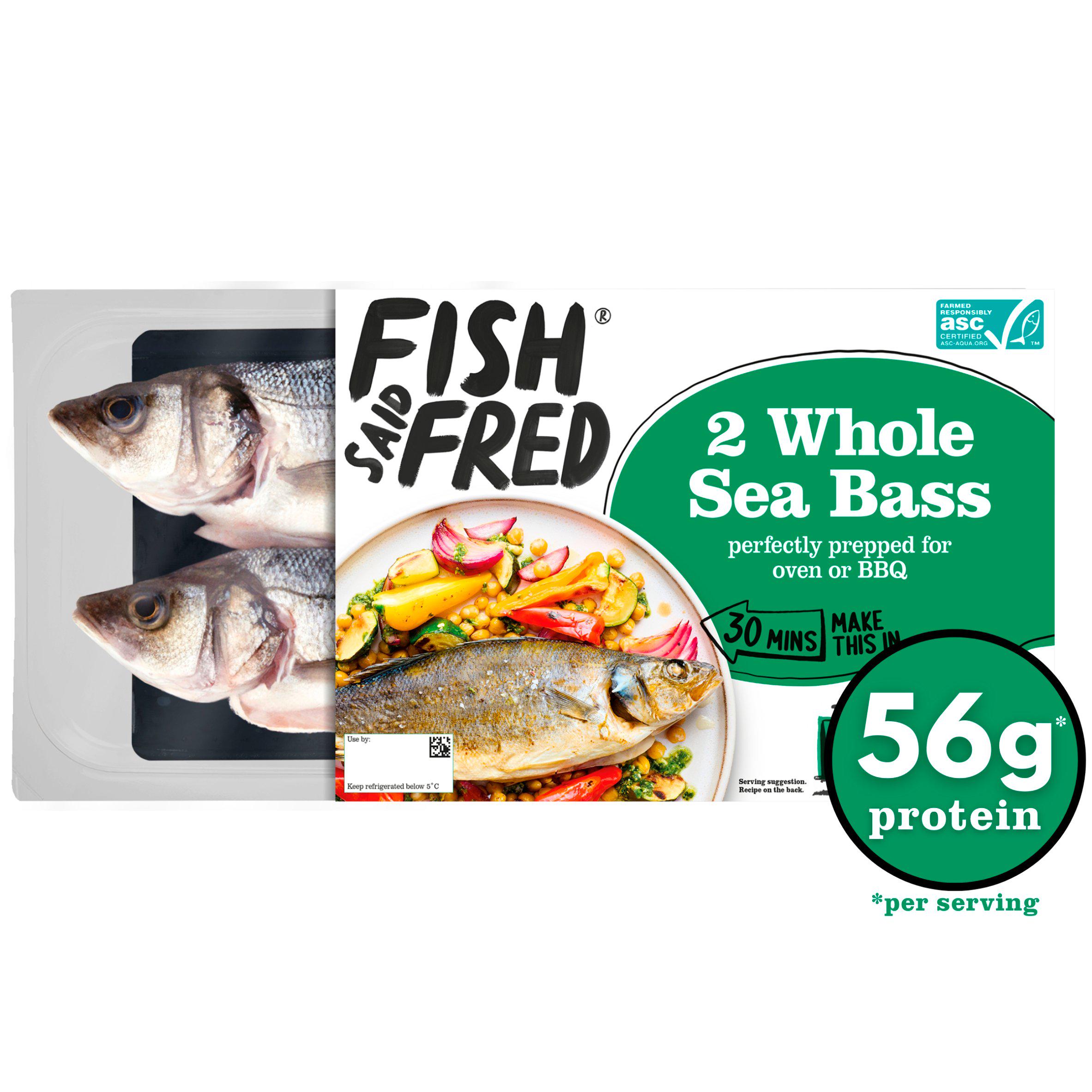 Fish Said Fred ASC Whole Sea Bass