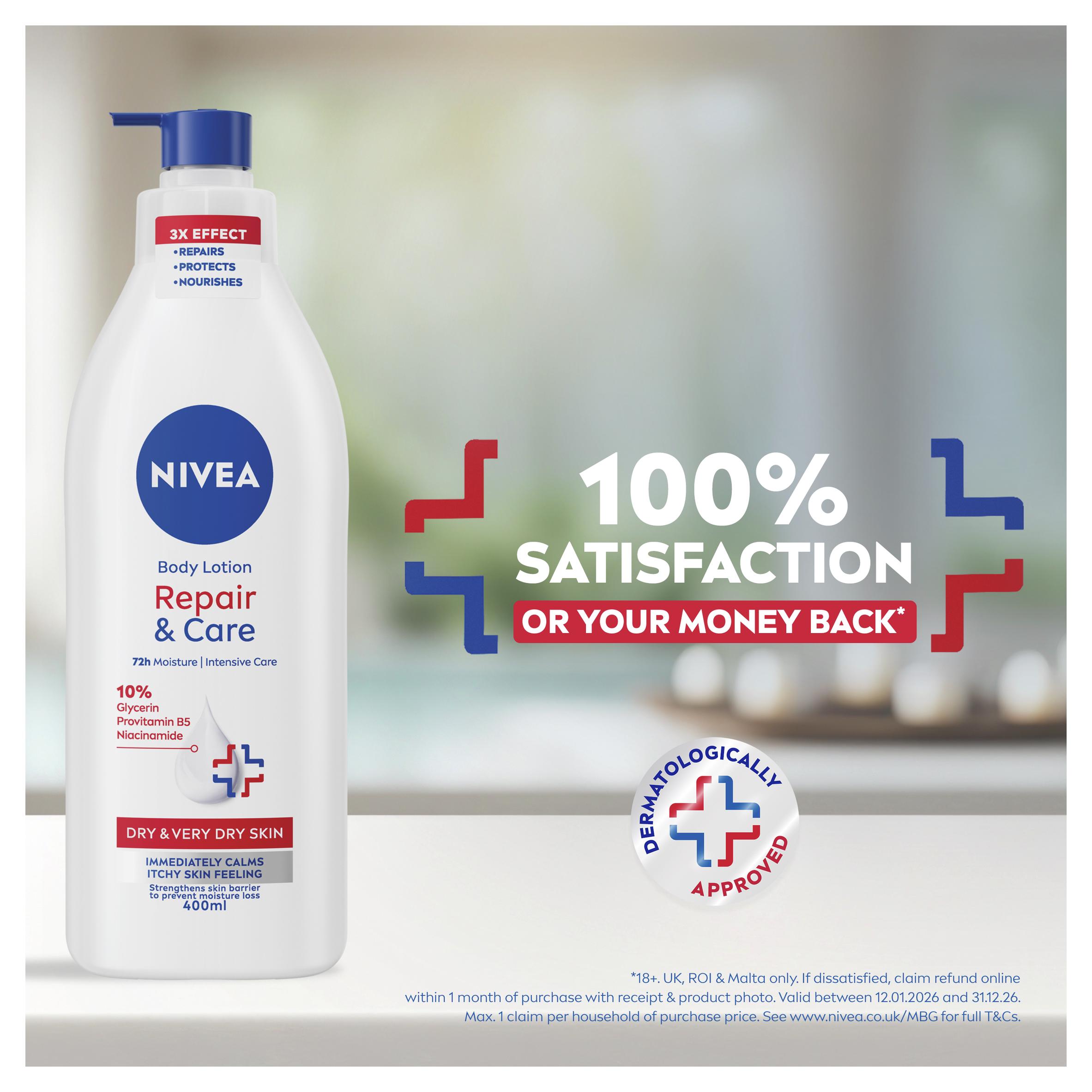 Nivea Repair & Care Body Lotion for Very Dry Skin 400ml thumbnail 2