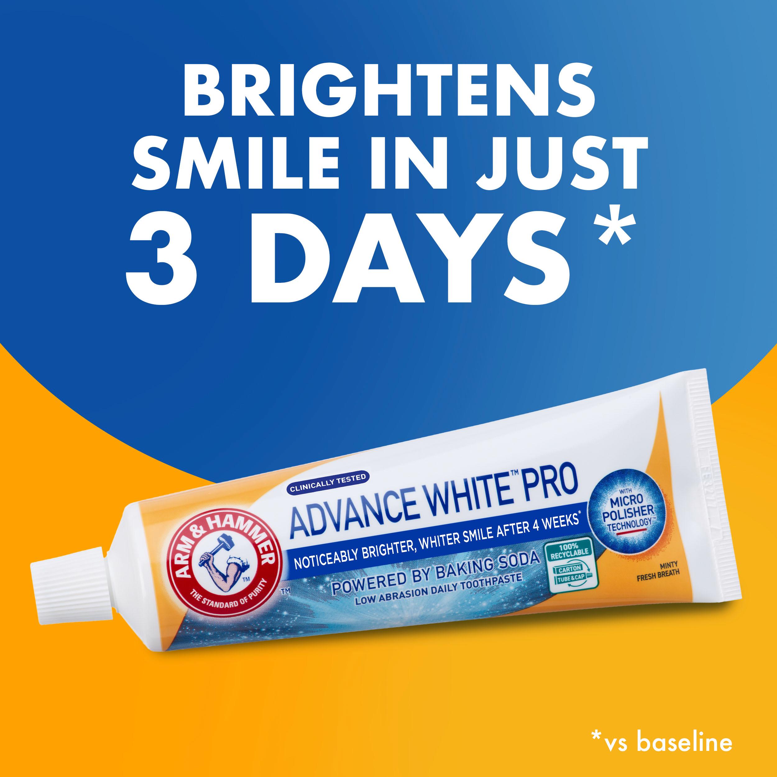 Arm & Hammer Advance White Pro Toothpaste 75ml thumbnail 2