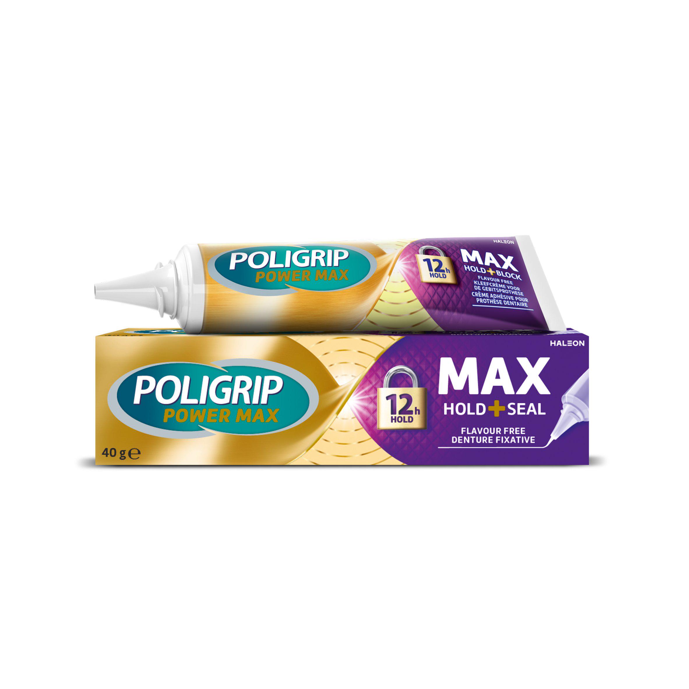 Poligrip Max Seal Denture Fixative Cream