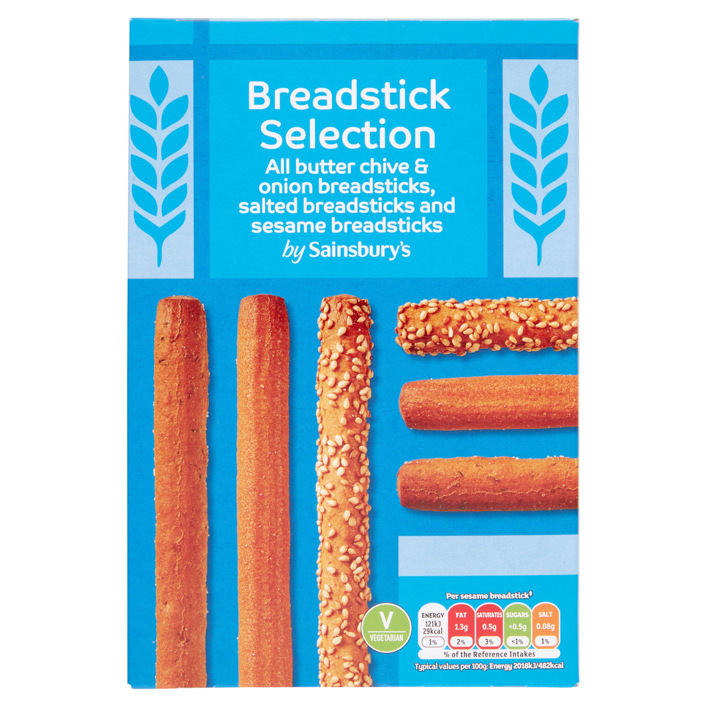 Sainsbury's Breadstick Selection 120g