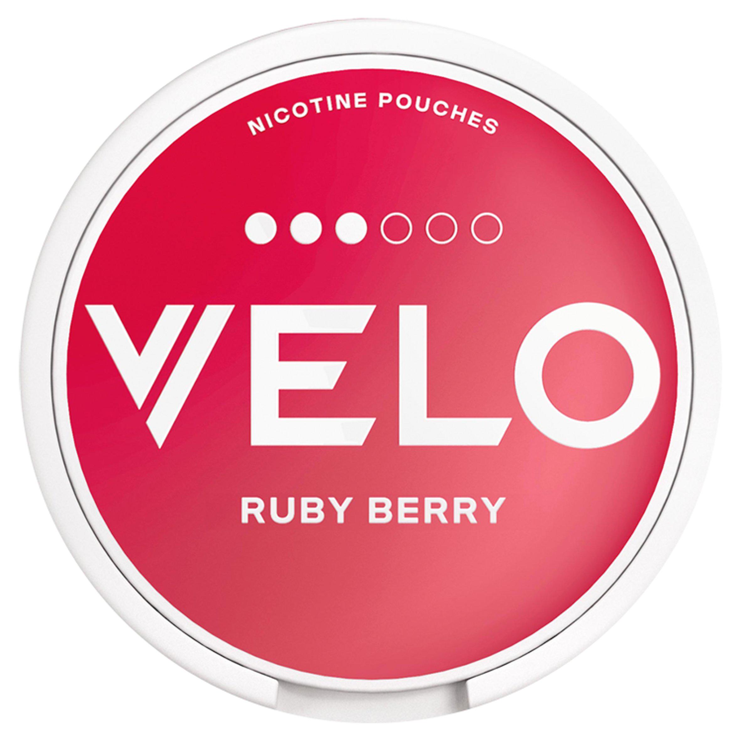 Velo Nicotine Pouch Ruby Berry 10mg