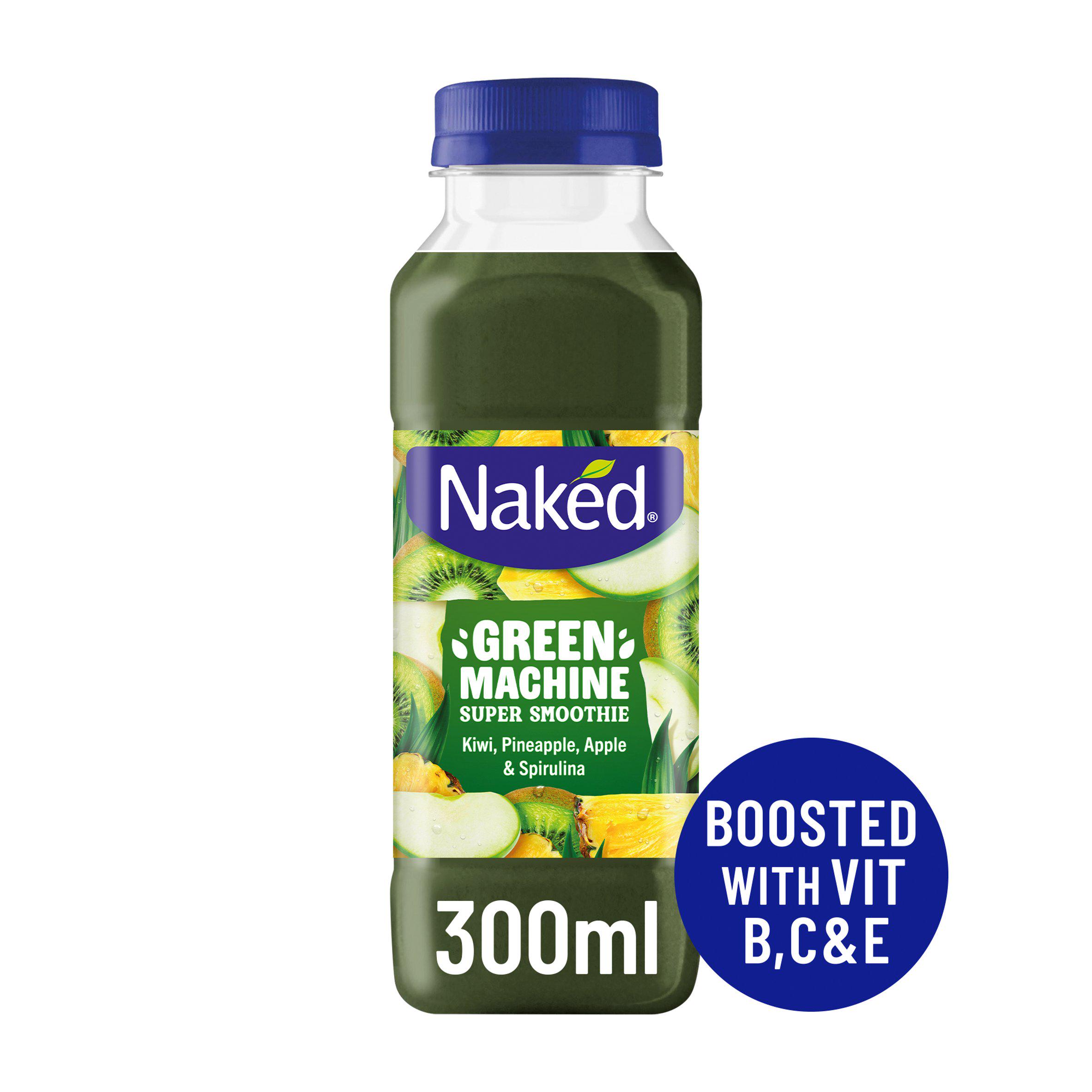 Naked Super Smoothie Kiwi, Pineapple, Apple & Spirulina